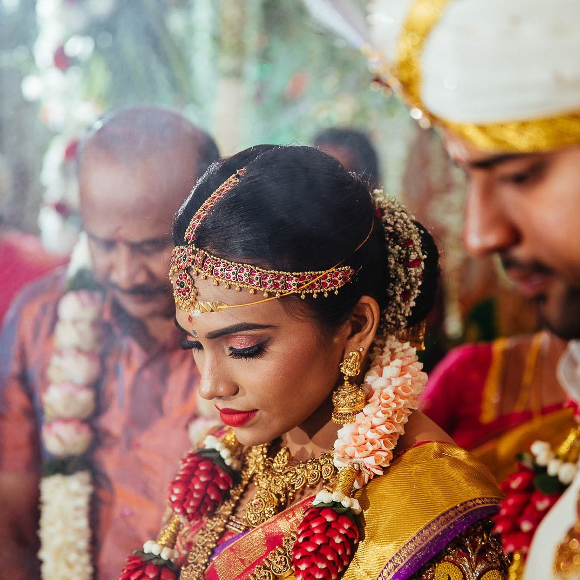 Colourful Kongu wedding at Mullai Hall, Saravanampatti, Coimbatore