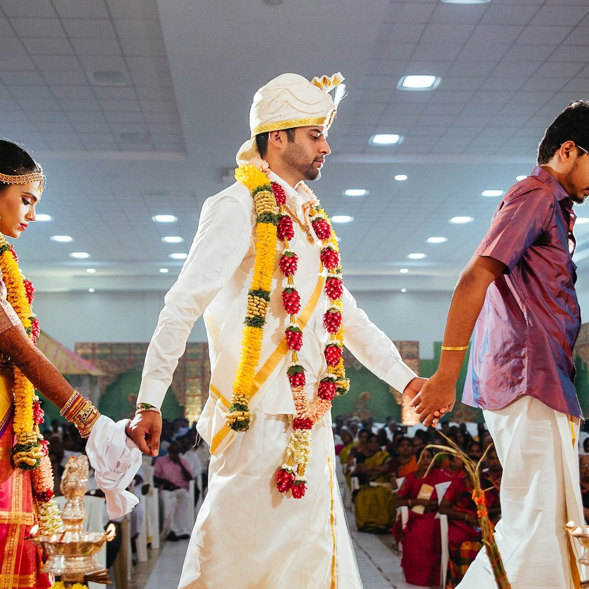 Colourful Kongu wedding at Mullai Hall, Saravanampatti, Coimbatore