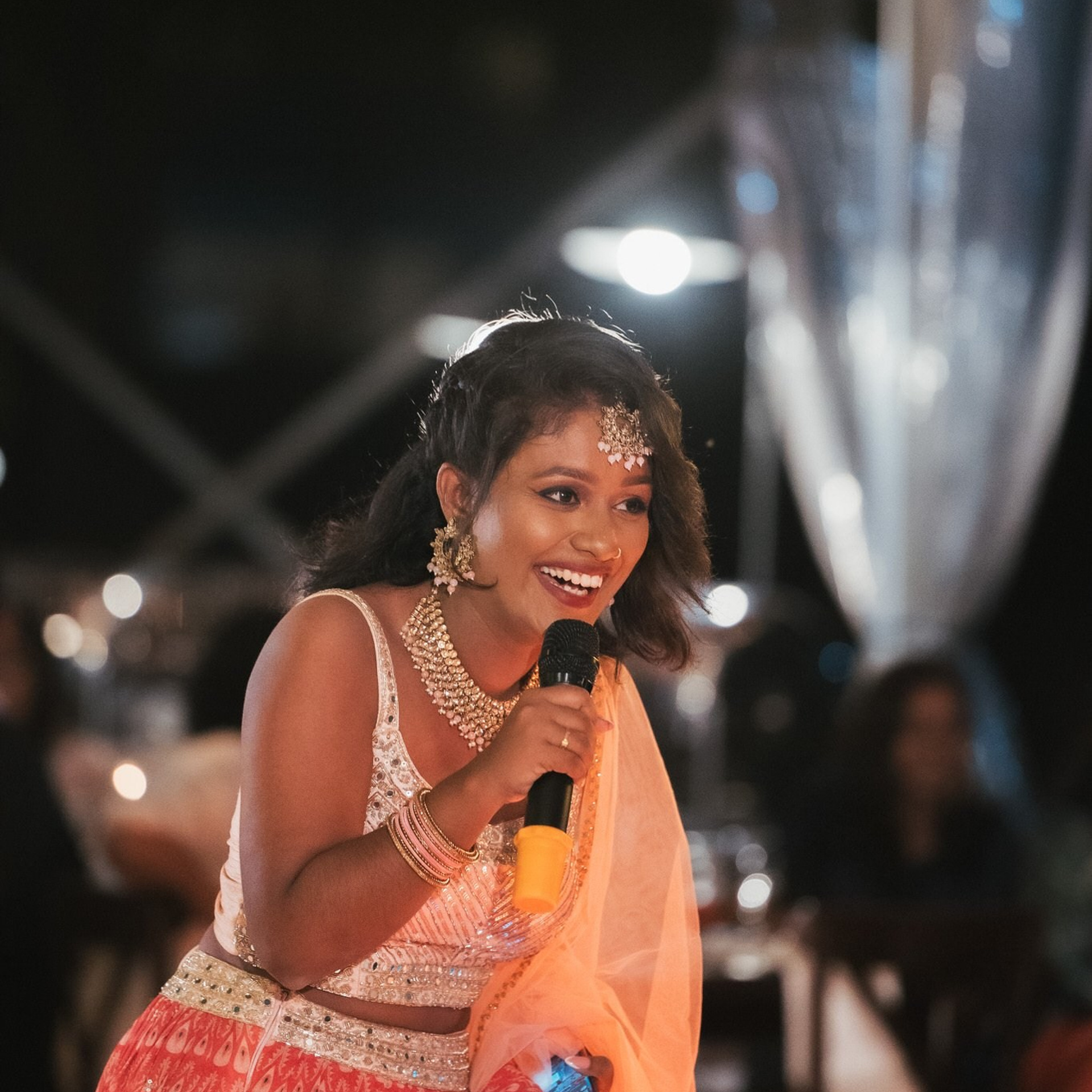 Tamil engagement ceremony at Jet wing Blu, Negambo, Sri Lanka