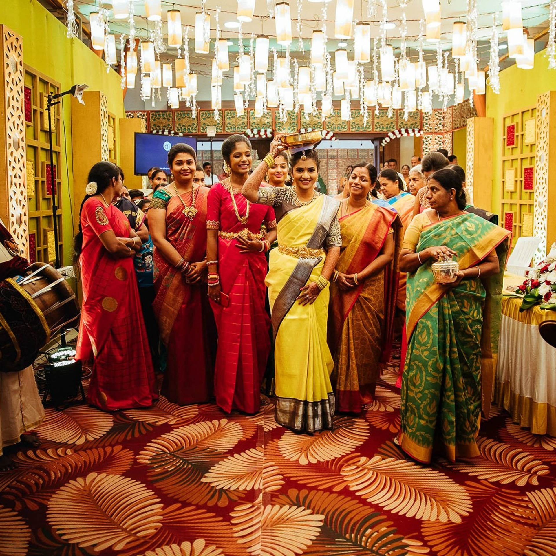 Colourful Kongu wedding at Mullai Hall, Saravanampatti, Coimbatore