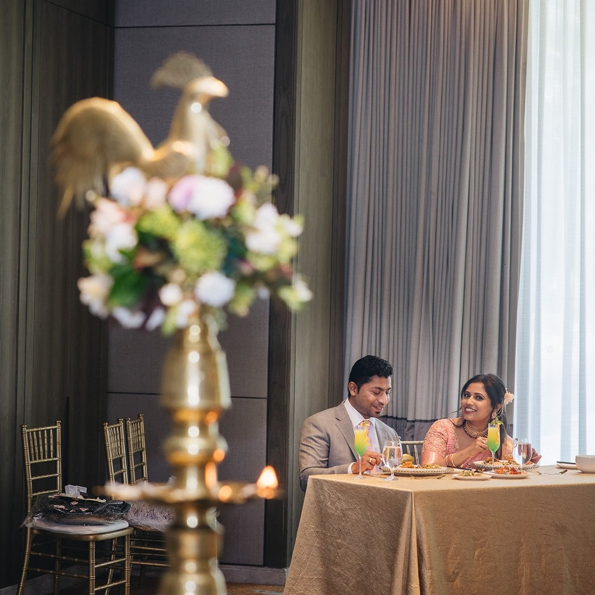 Tamil wedding registration ceremony at Shangri-La Colombo