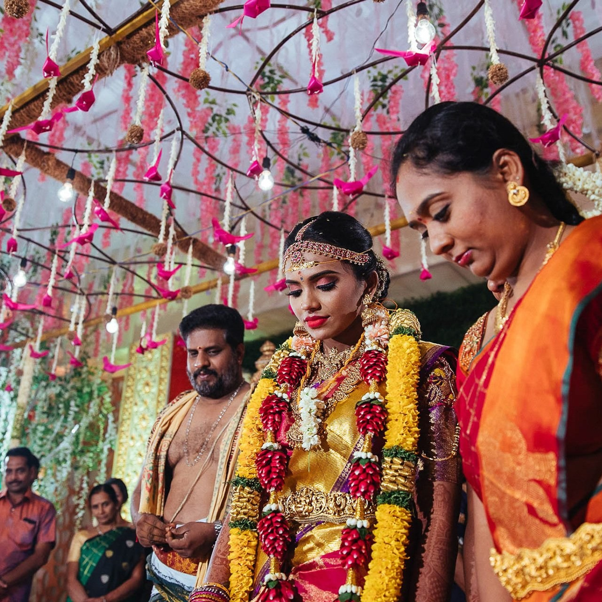 Colourful Kongu wedding at Mullai Hall, Saravanampatti, Coimbatore