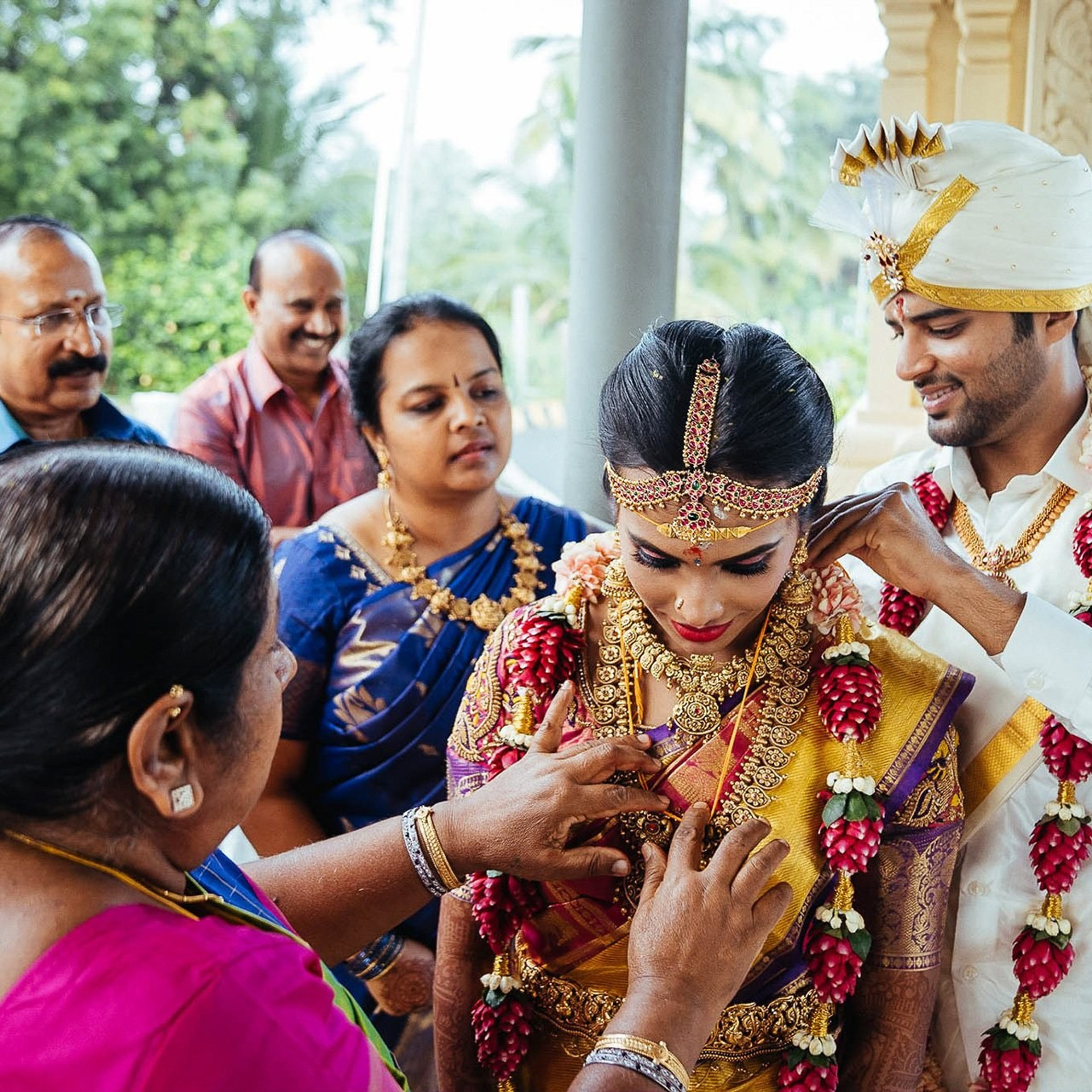 Colourful Kongu wedding at Mullai Hall, Saravanampatti, Coimbatore