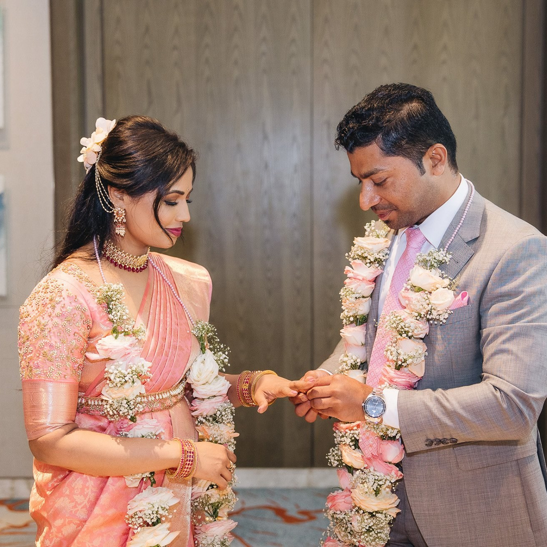 Tamil wedding registration ceremony at Shangri-La Colombo