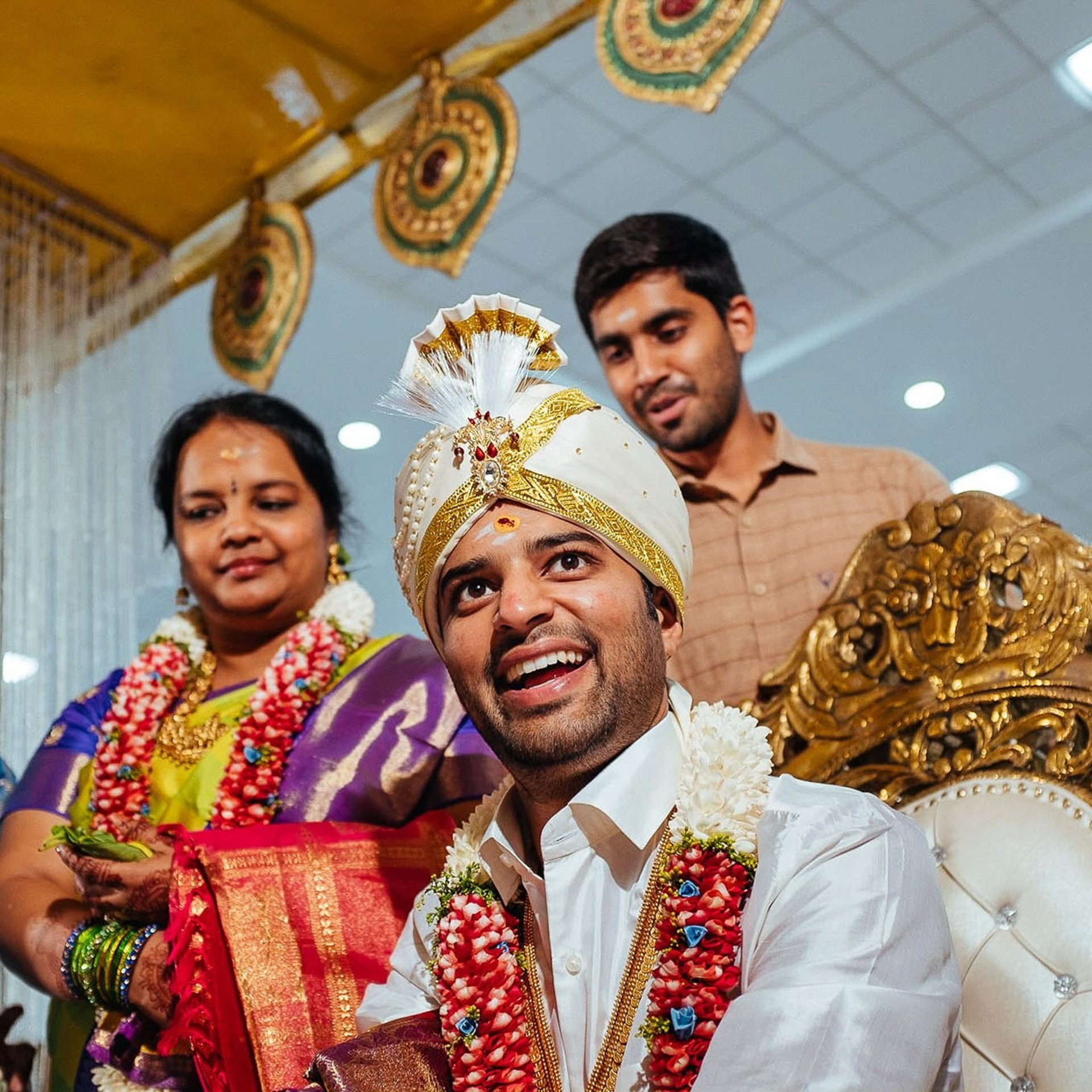 Colourful Kongu wedding at Mullai Hall, Saravanampatti, Coimbatore