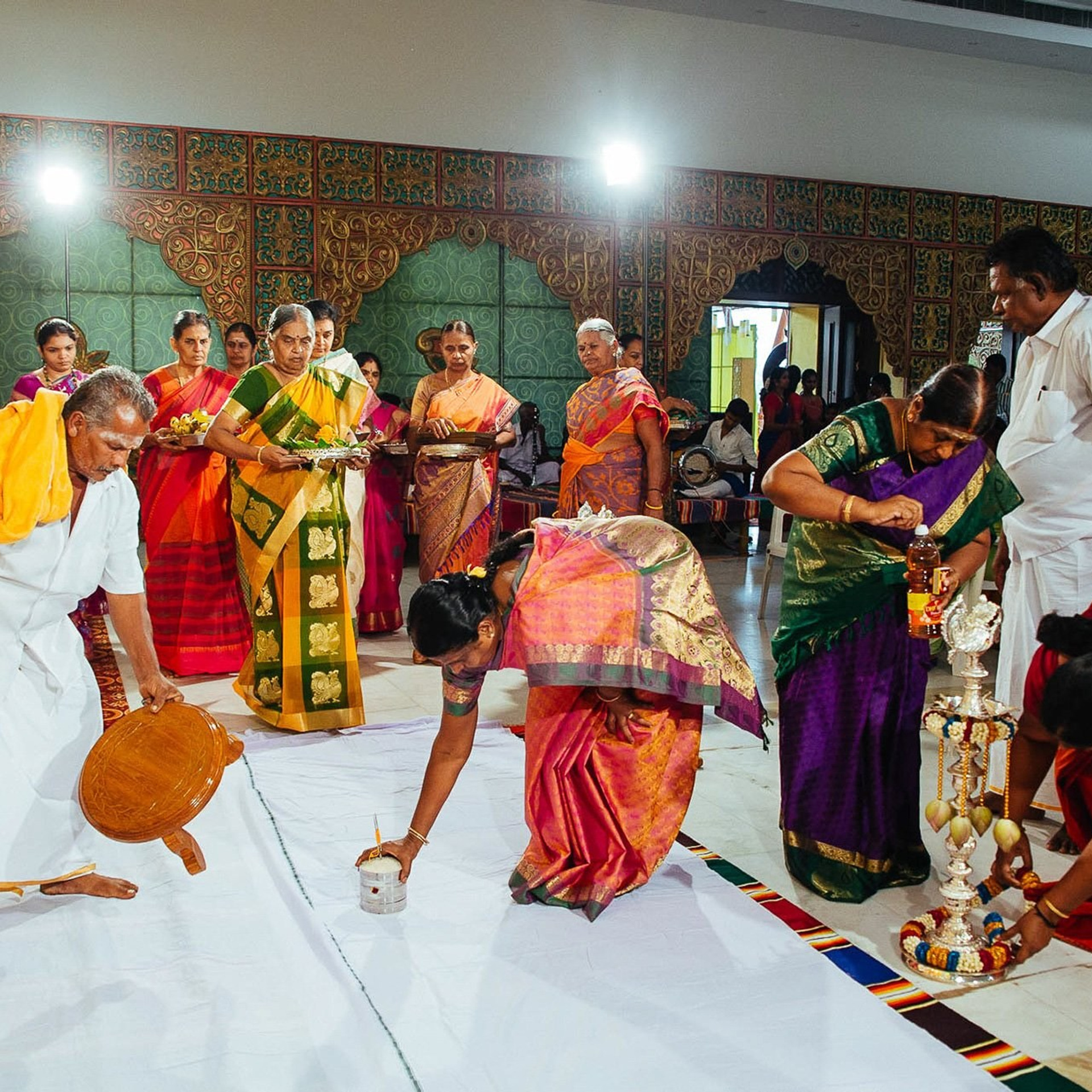 Colourful Kongu wedding at Mullai Hall, Saravanampatti, Coimbatore