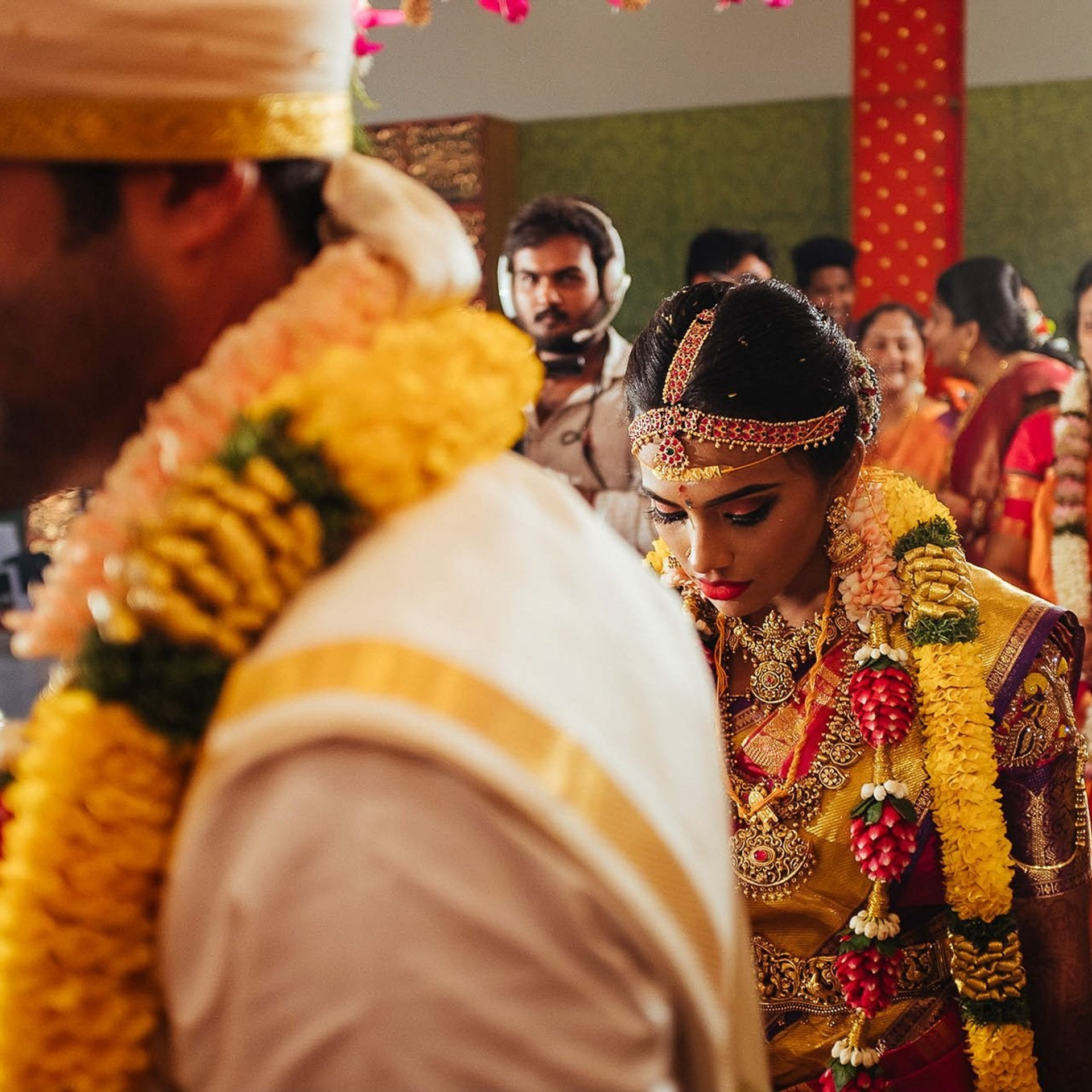 Colourful Kongu wedding at Mullai Hall, Saravanampatti, Coimbatore