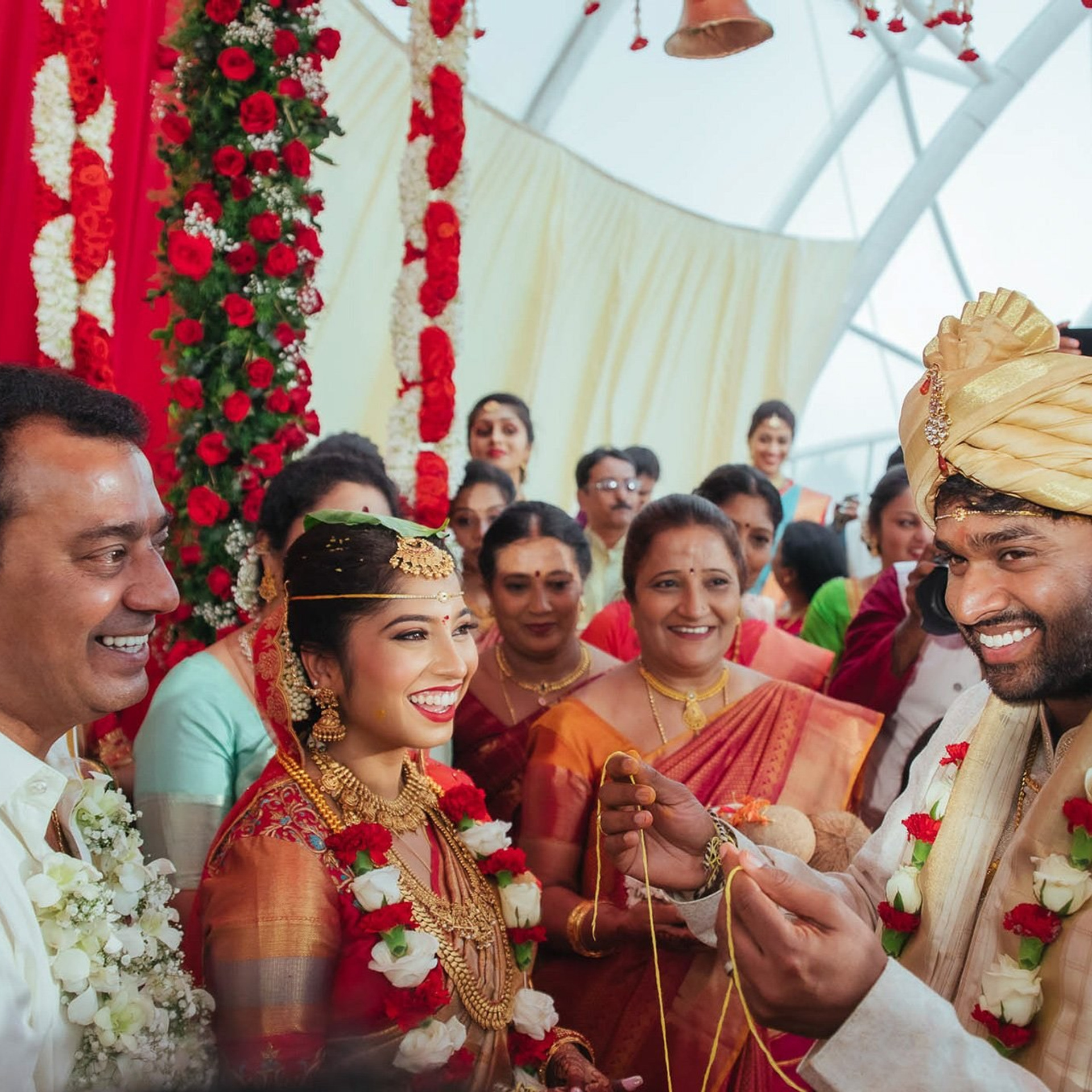 Telugu-Kannada Fusion Wedding Photography Bangalore | Nesara — Centre for Culture