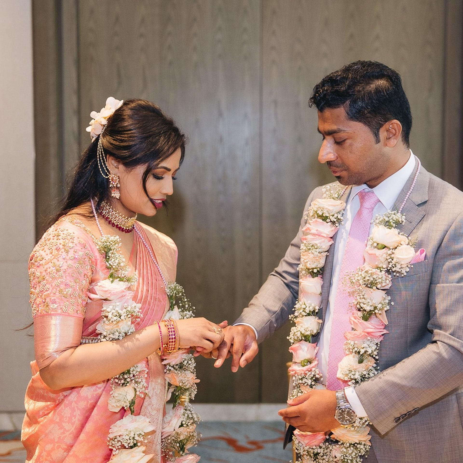 Tamil wedding registration ceremony at Shangri-La Colombo