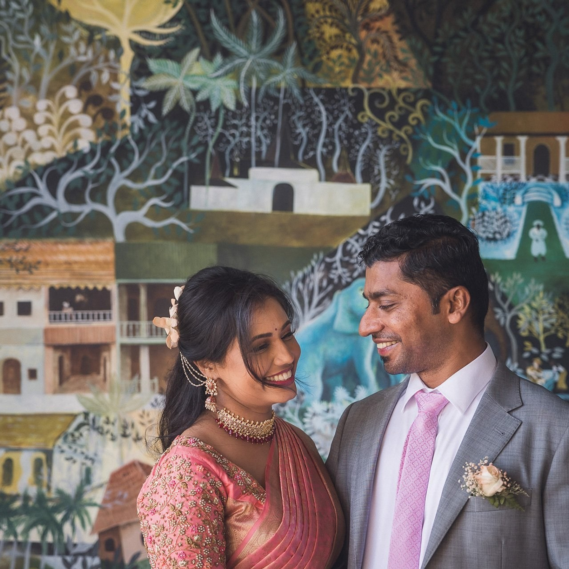 Tamil wedding registration ceremony at Shangri-La Colombo