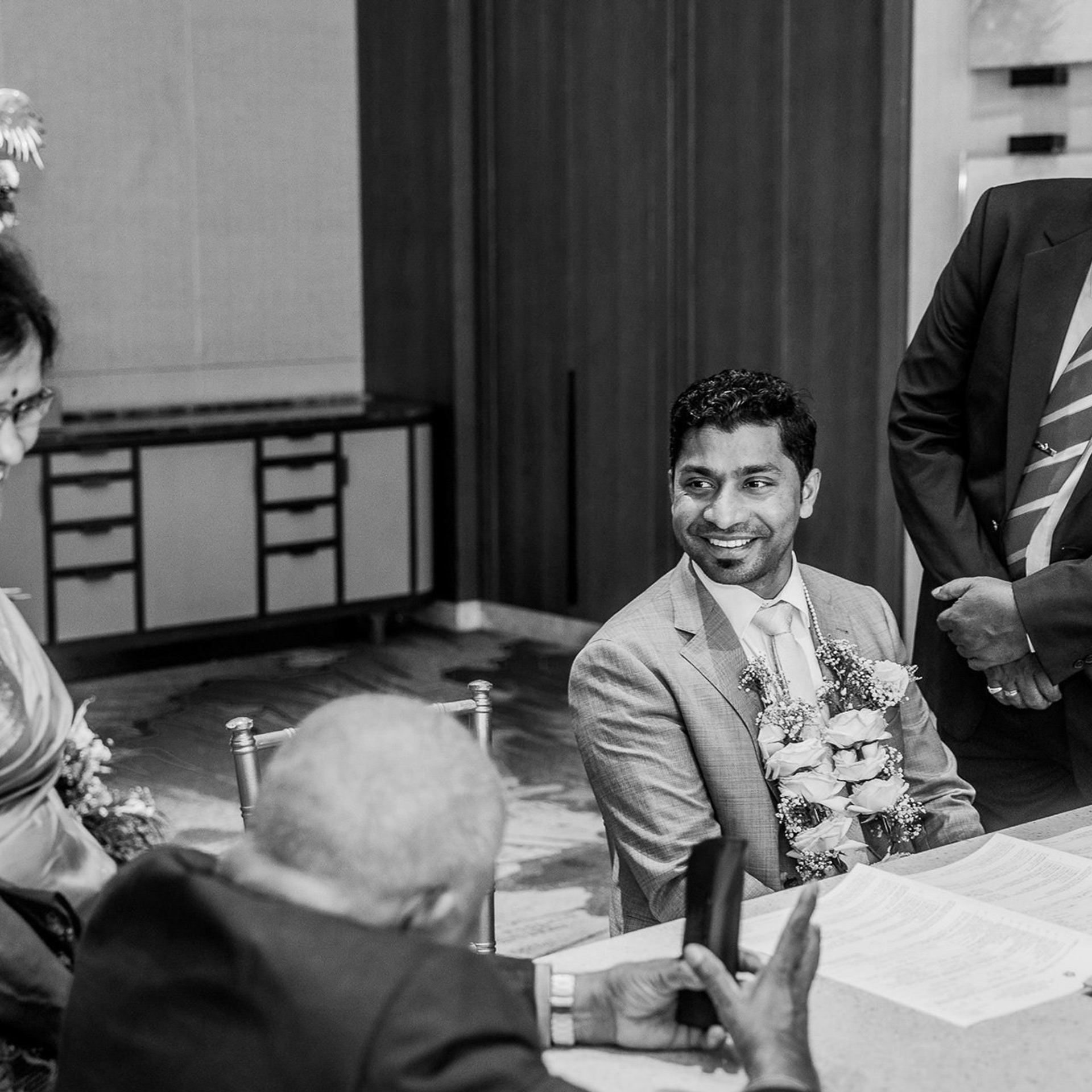 Tamil wedding registration ceremony at Shangri-La Colombo