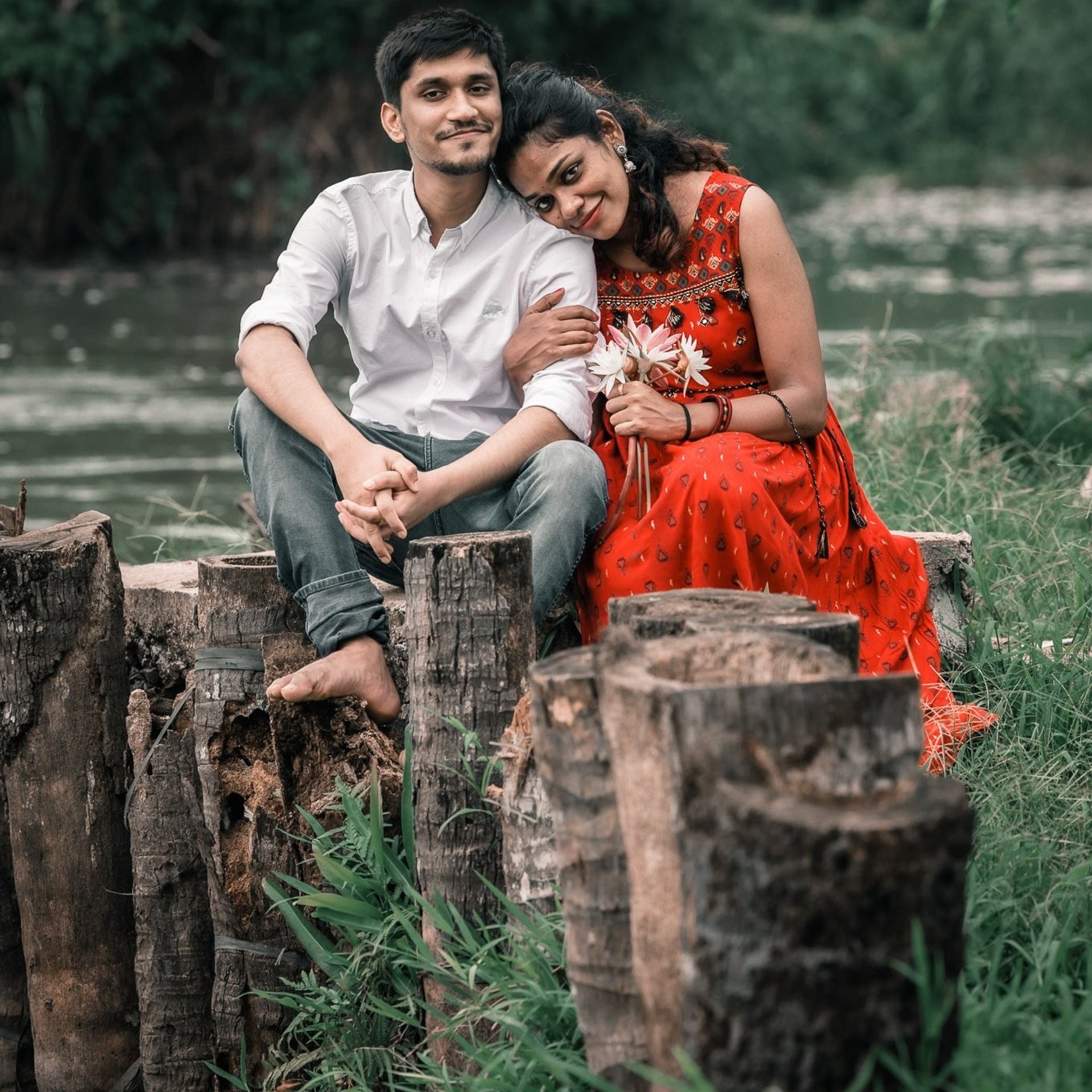 Post-Wedding Couple Shoot at Ponnamaravathi, Karaikudi | ONEIRO Photography