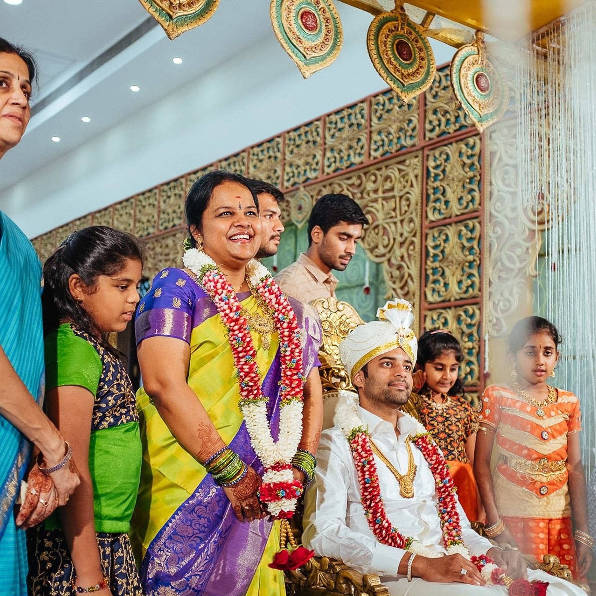 Colourful Kongu wedding at Mullai Hall, Saravanampatti, Coimbatore