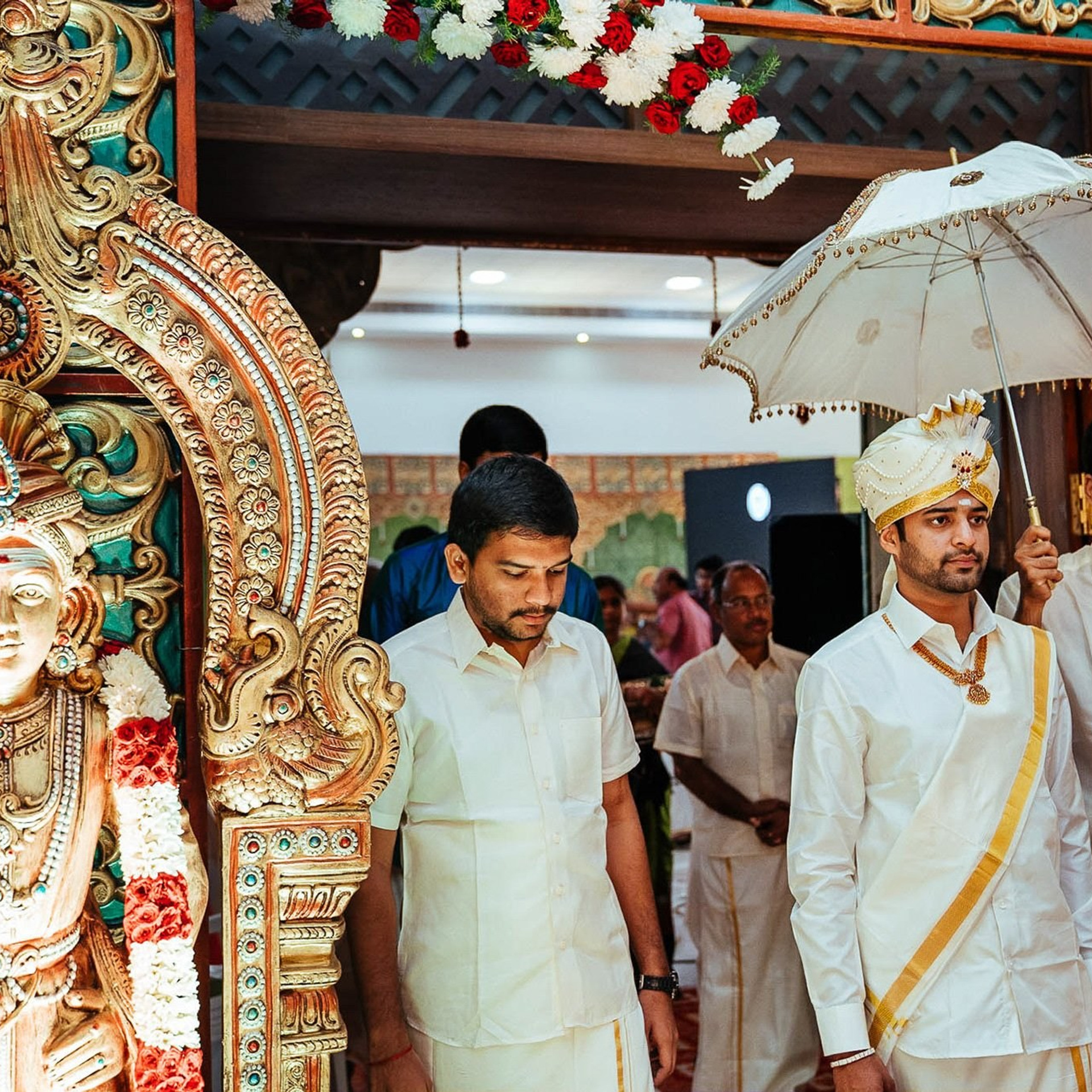 Colourful Kongu wedding at Mullai Hall, Saravanampatti, Coimbatore