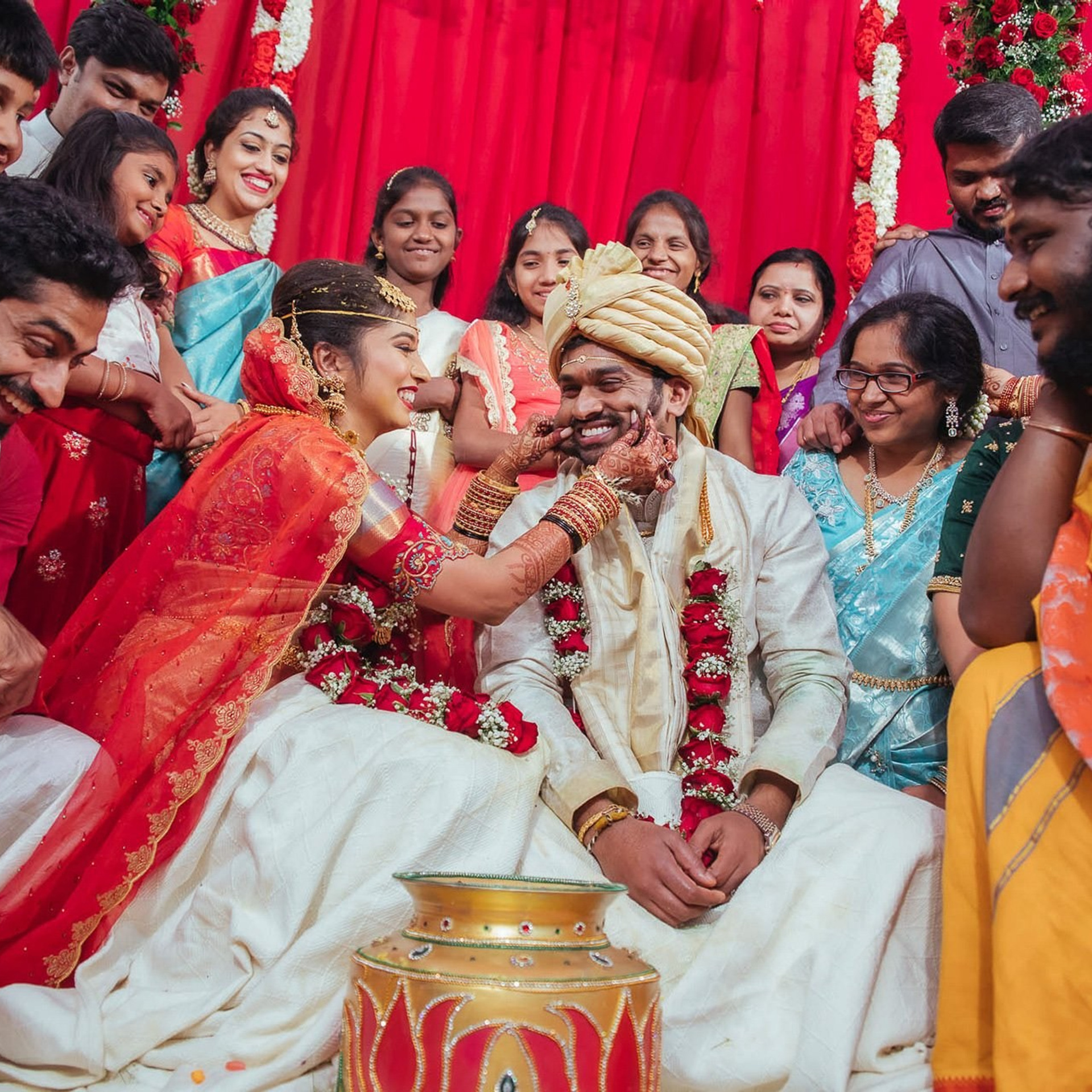 Telugu-Kannada Fusion Wedding Photography Bangalore | Nesara — Centre for Culture