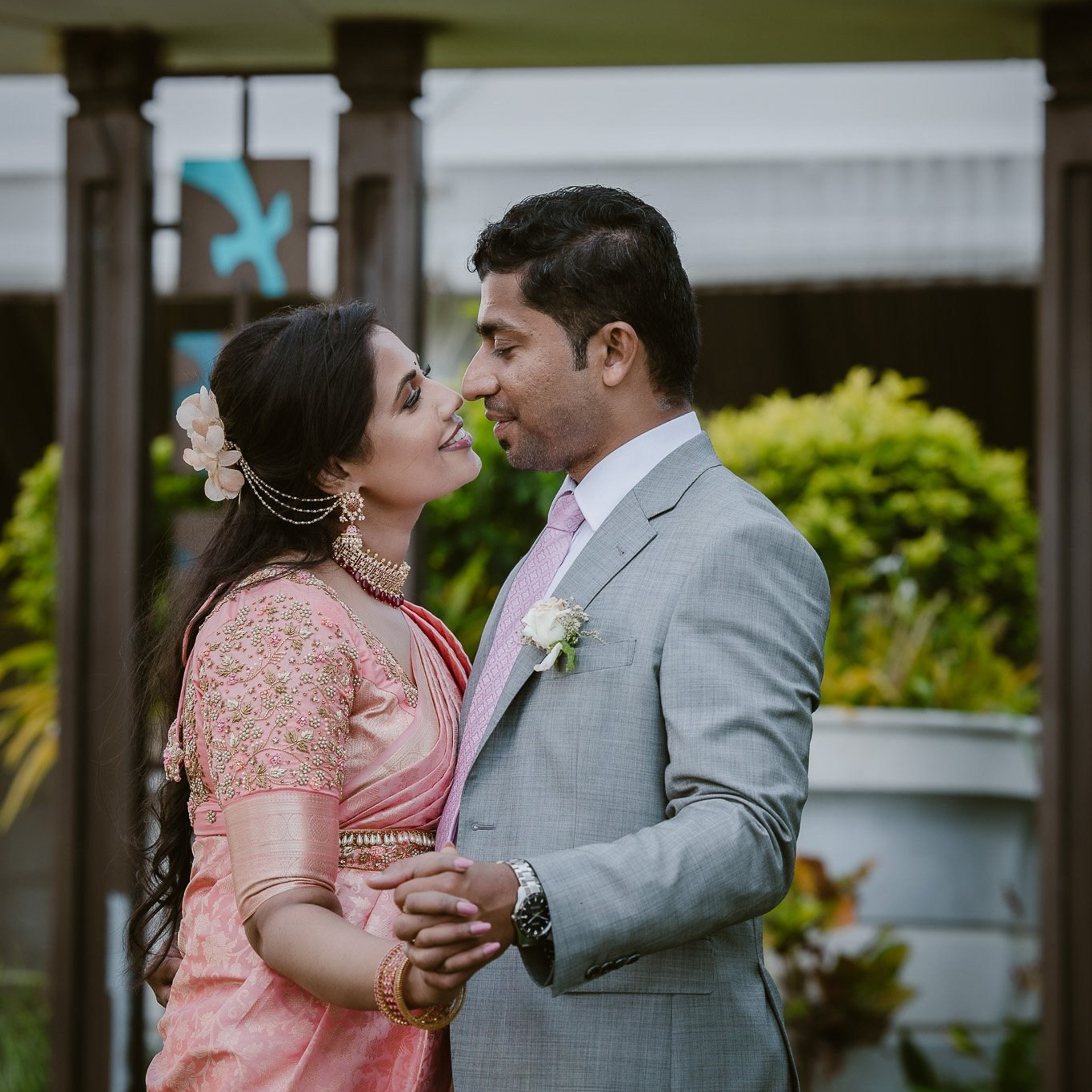 Tamil wedding registration ceremony at Shangri-La Colombo