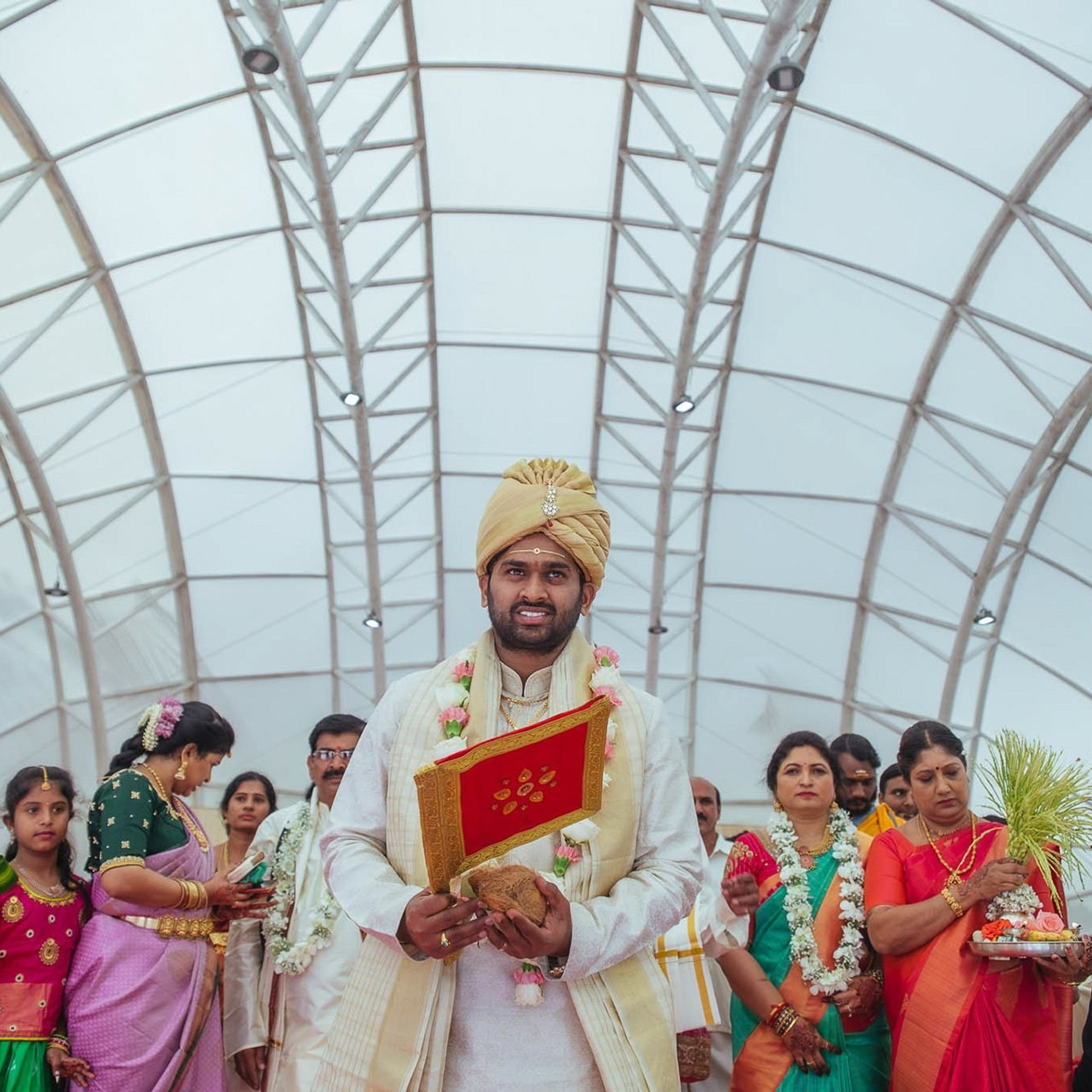 Telugu-Kannada Fusion Wedding Photography Bangalore | Nesara — Centre for Culture