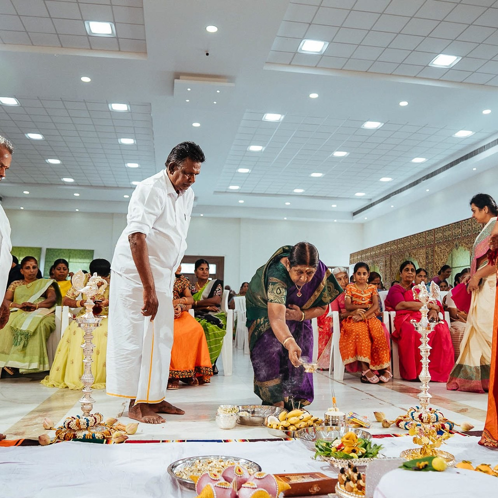 Colourful Kongu wedding at Mullai Hall, Saravanampatti, Coimbatore