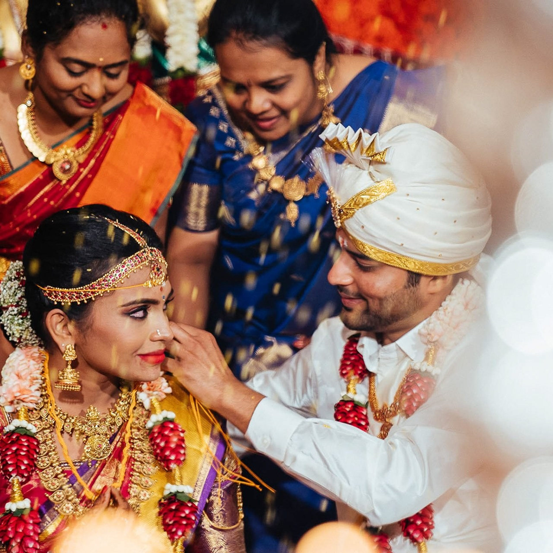 Colourful Kongu wedding at Mullai Hall, Saravanampatti, Coimbatore