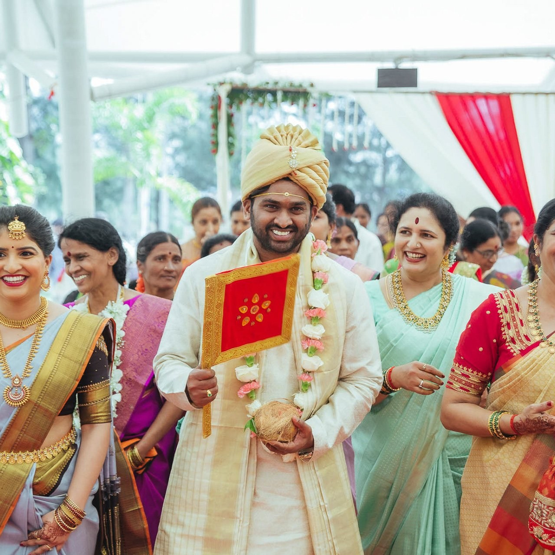Telugu-Kannada Fusion Wedding Photography Bangalore | Nesara — Centre for Culture
