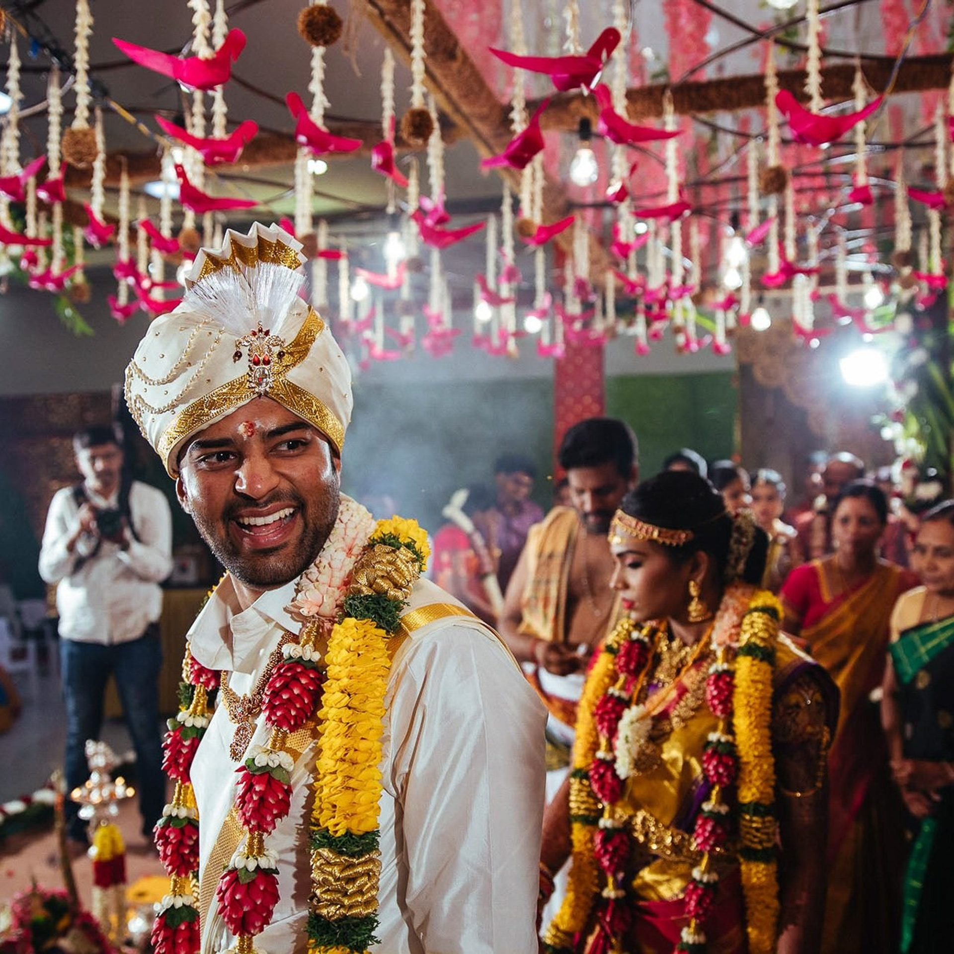 Colourful Kongu wedding at Mullai Hall, Saravanampatti, Coimbatore