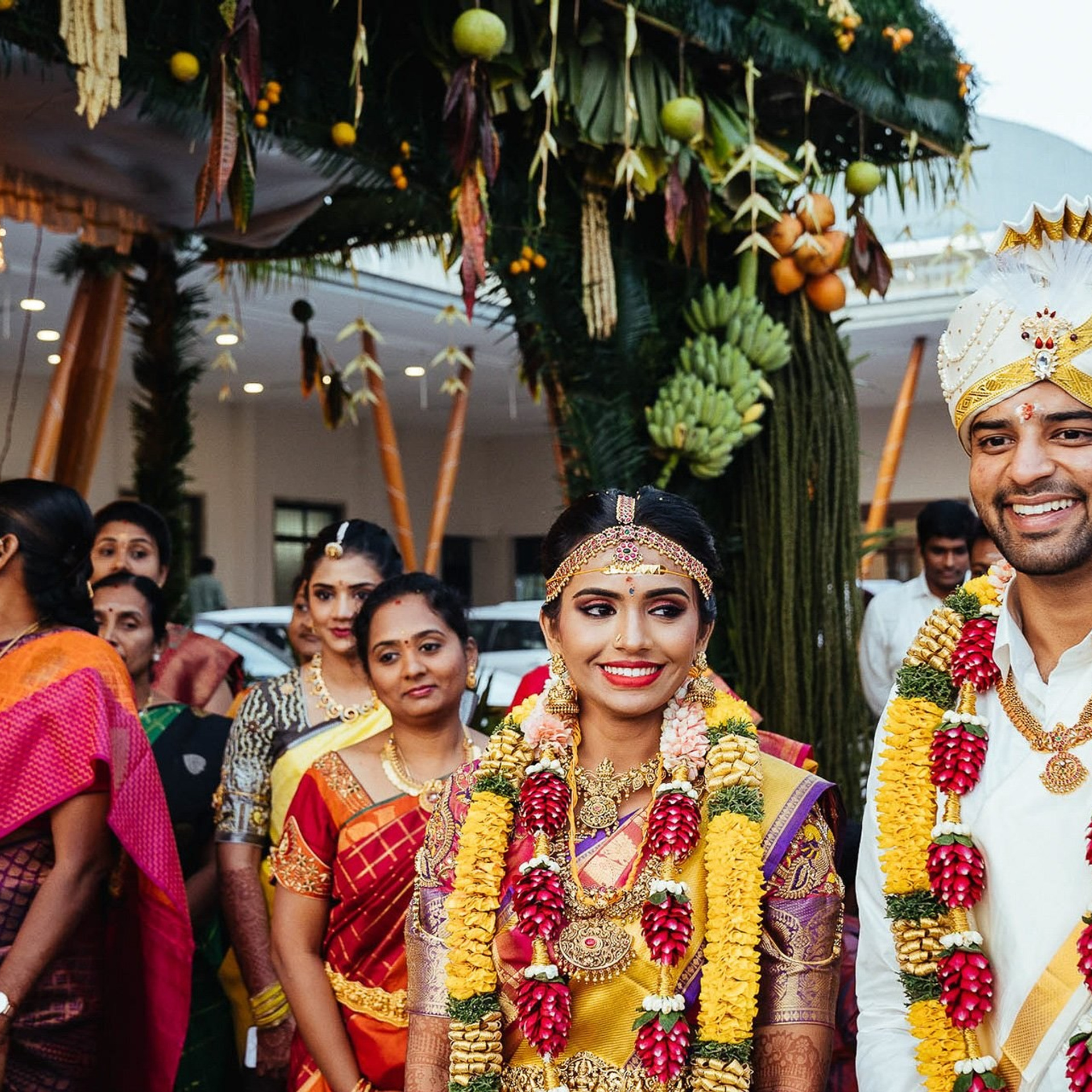 Colourful Kongu wedding at Mullai Hall, Saravanampatti, Coimbatore