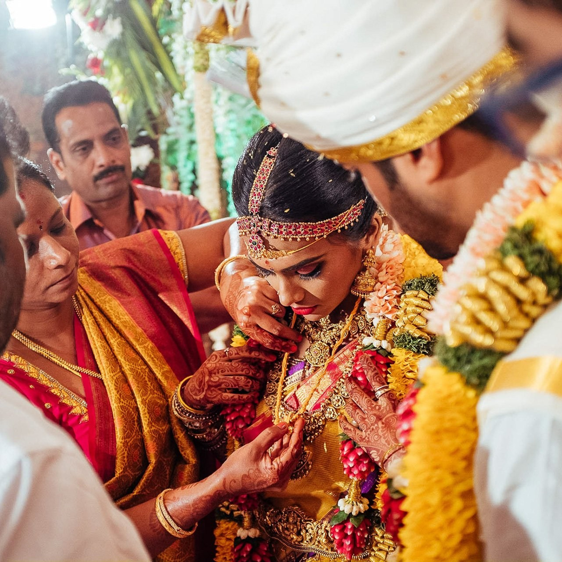 Colourful Kongu wedding at Mullai Hall, Saravanampatti, Coimbatore