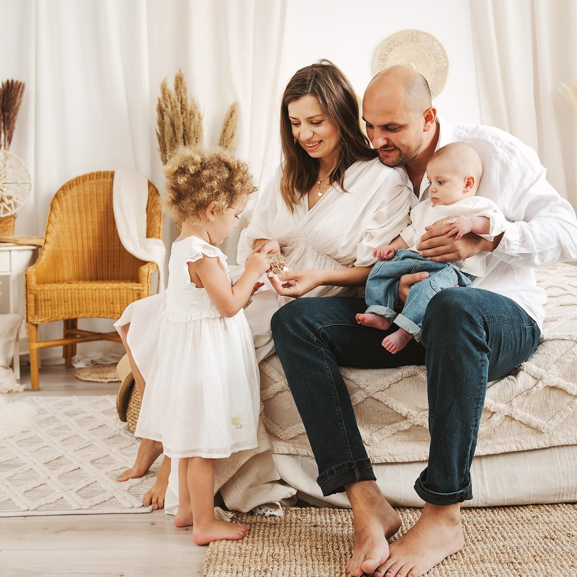 Maria si familia (decor Boho)