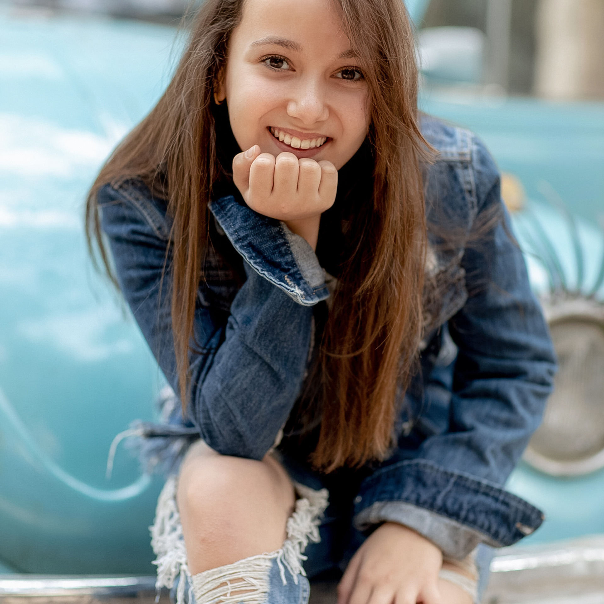 Bat Mitzva. Photoshoot for Diana