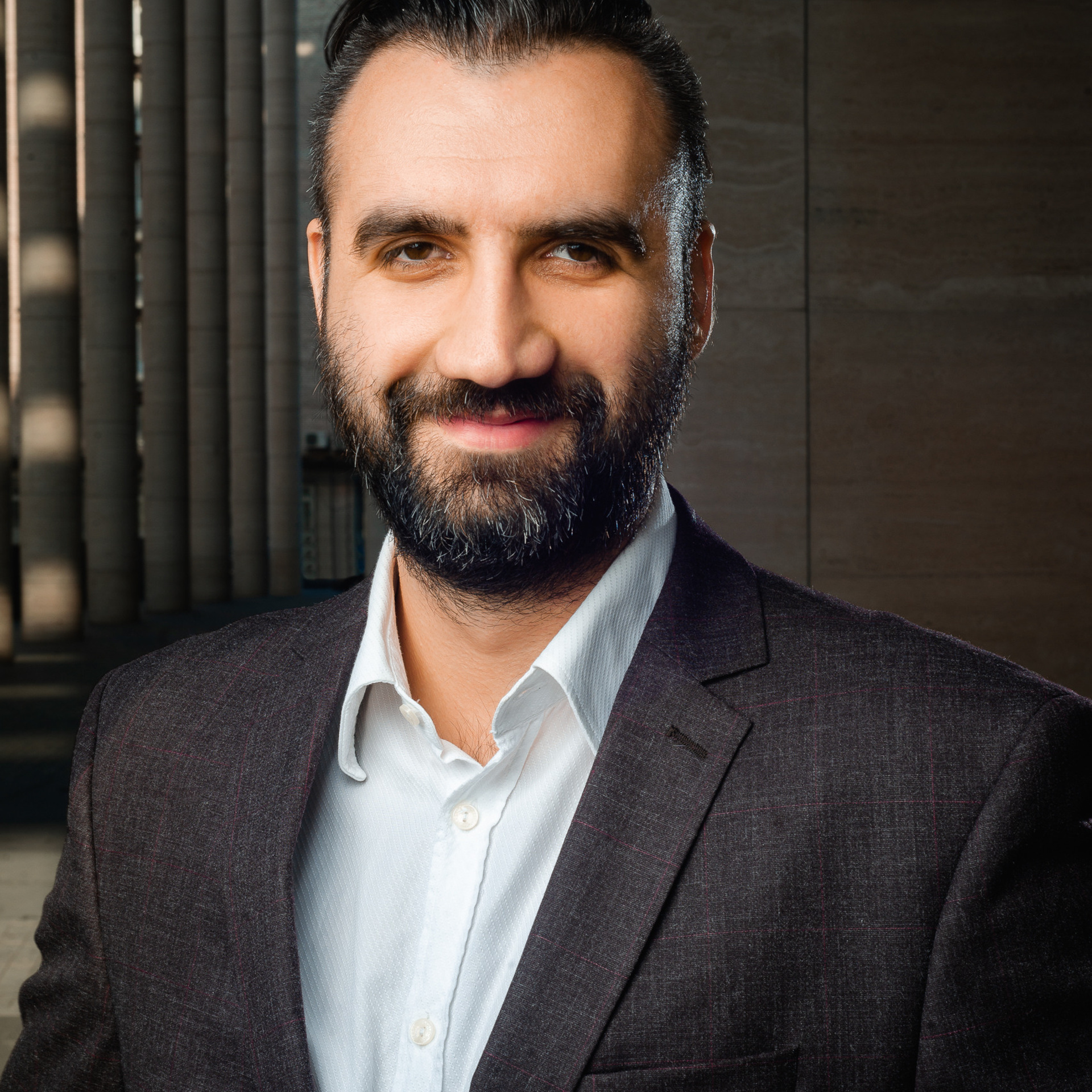 Outdoor business photography for marketing agency. Dmitrii Shmatov — High-End Portrait & Fashion Photographer in Milan