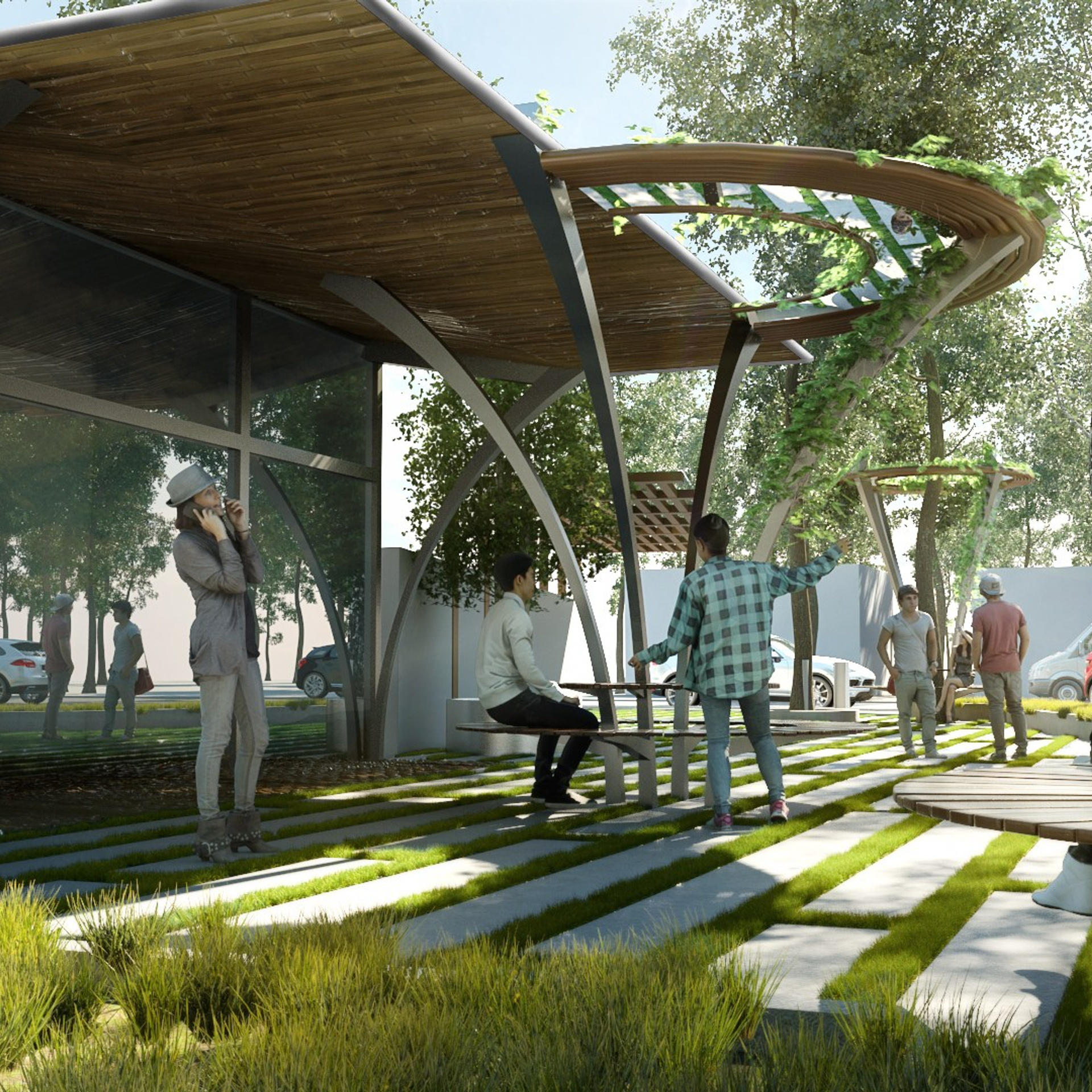 Recreational zone, Tbilisi - 2019