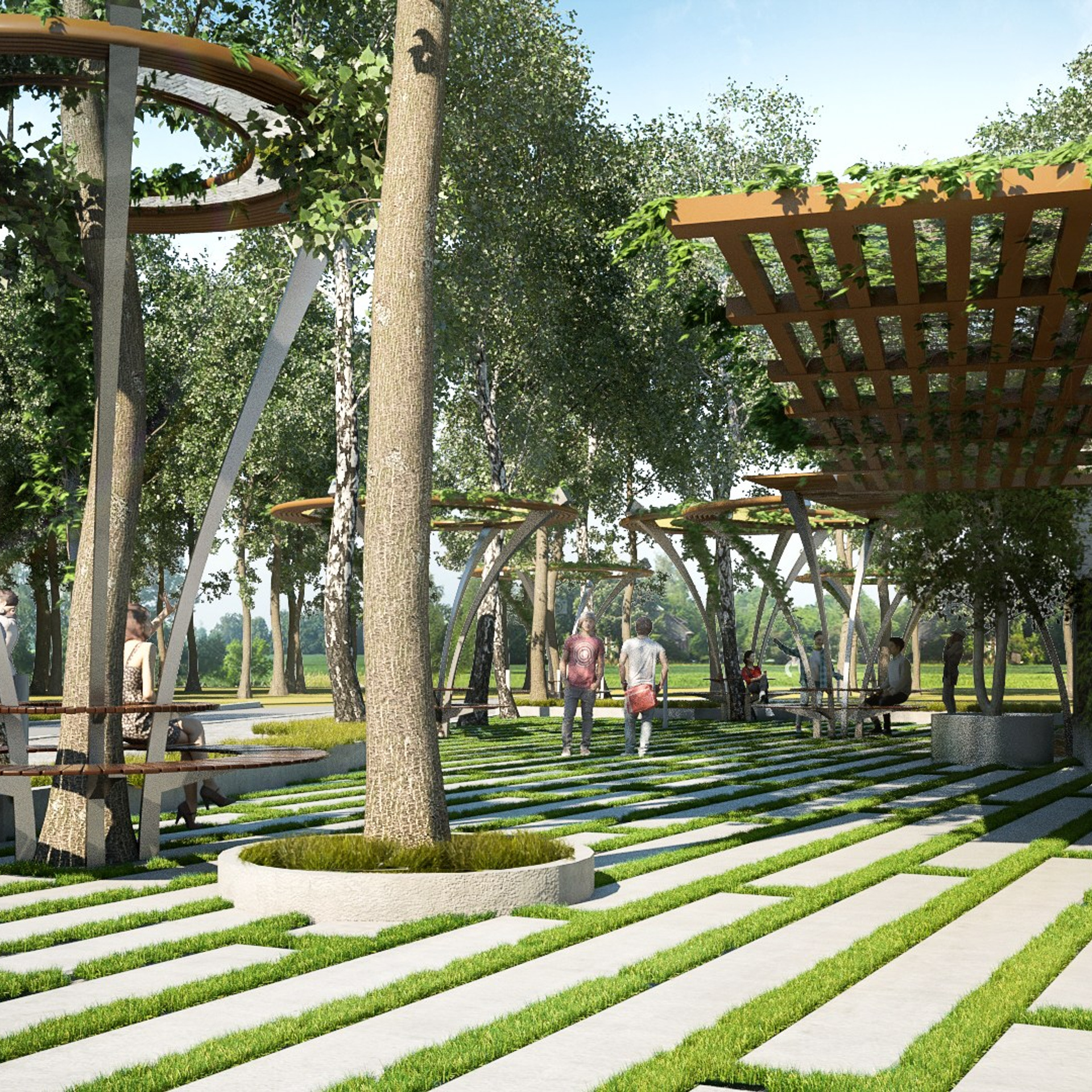 Recreational zone, Tbilisi - 2019