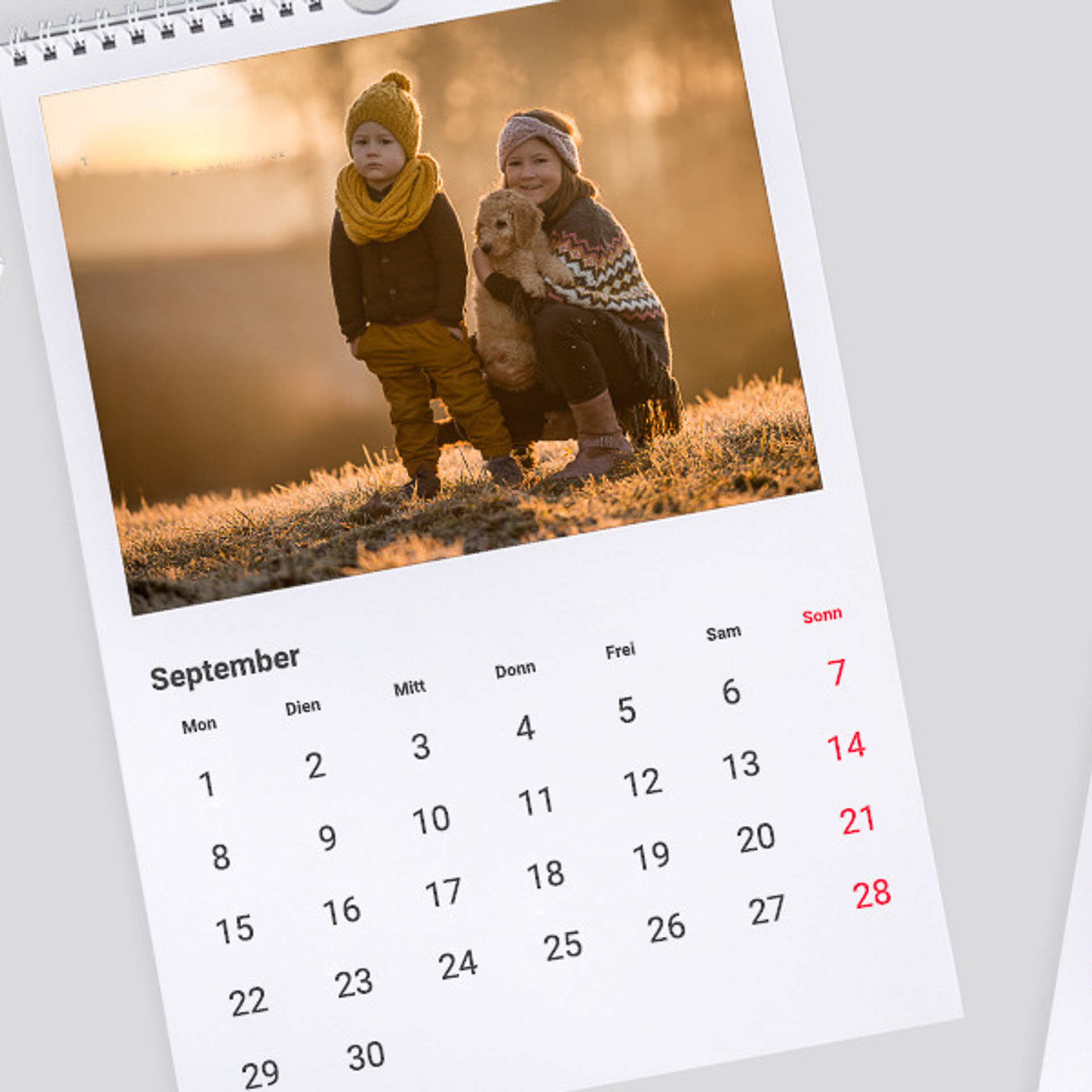 Fotokalender in verschiedenen Varianten und Größen Preis: ab 35,- €