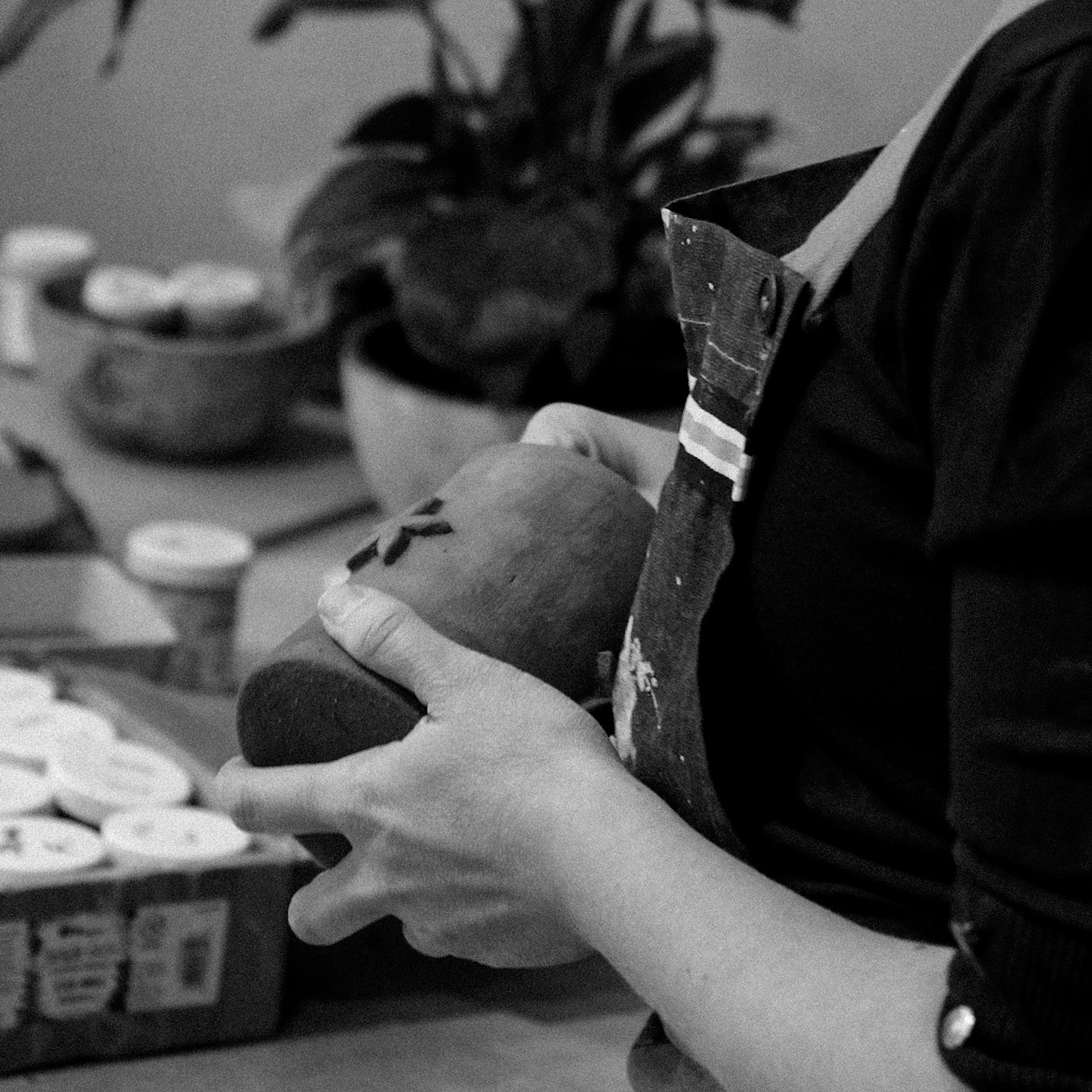 Ceramic studio. Lava