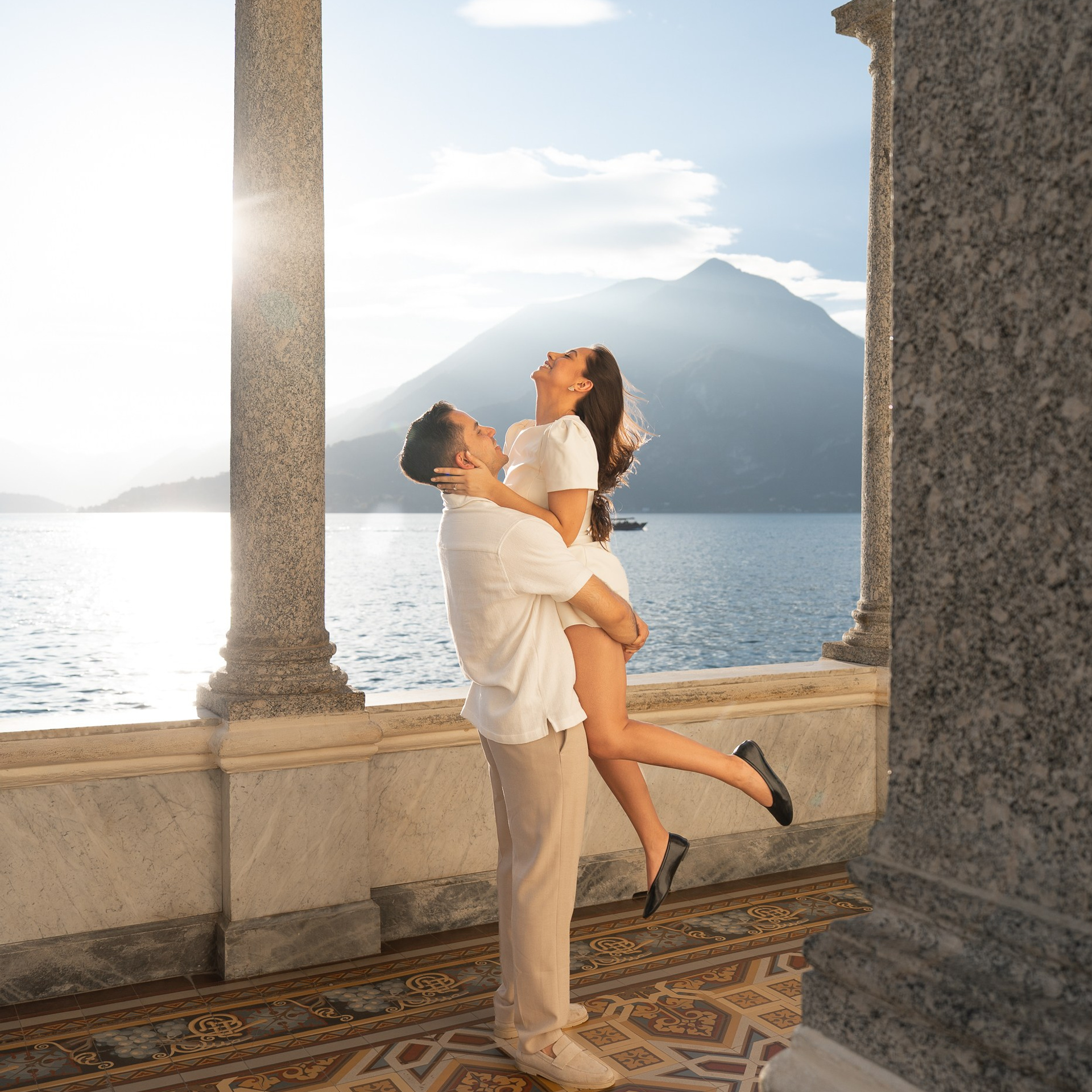 Ana & Roberto. Proposal at Villa Monastero