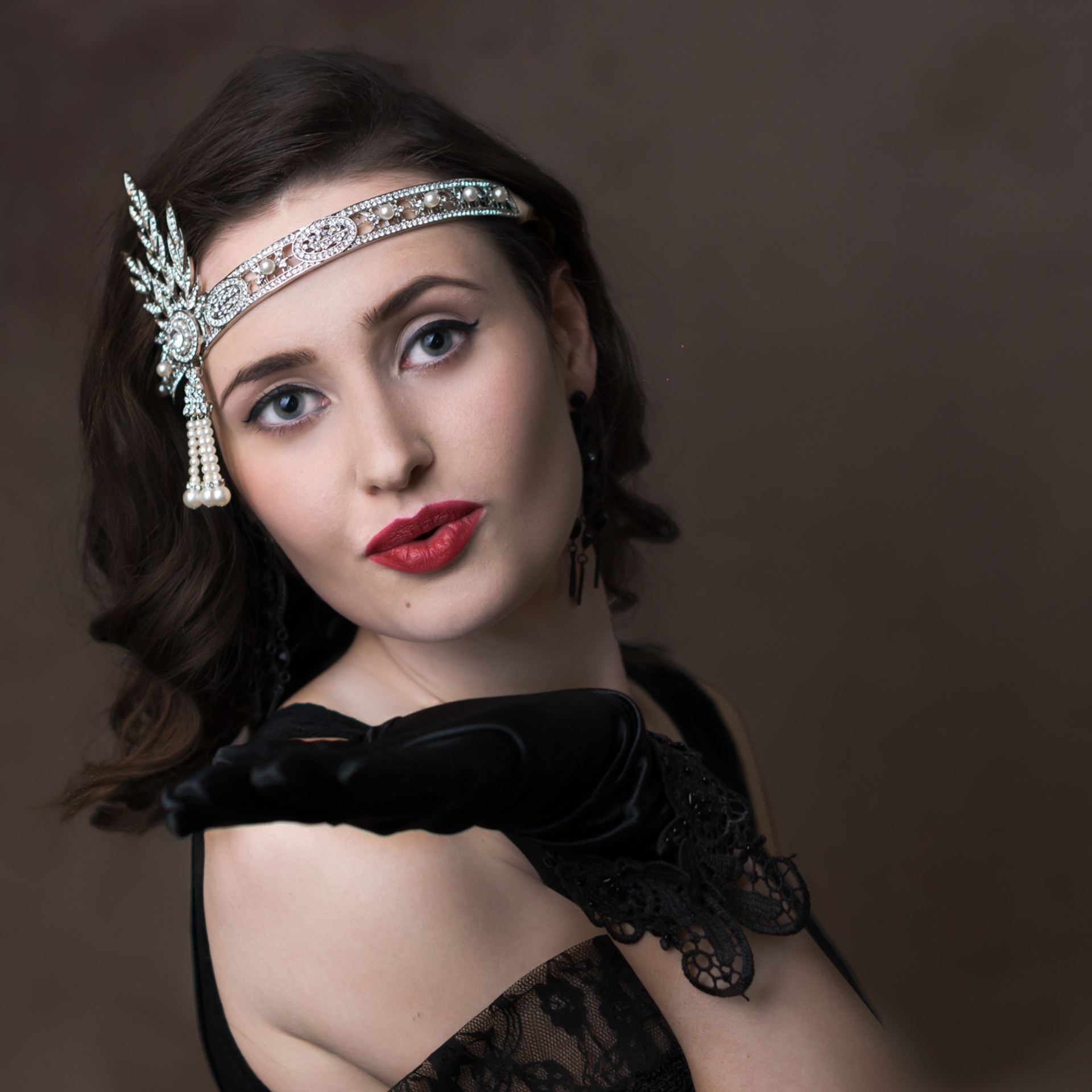 Makeup and hair for photoshoot