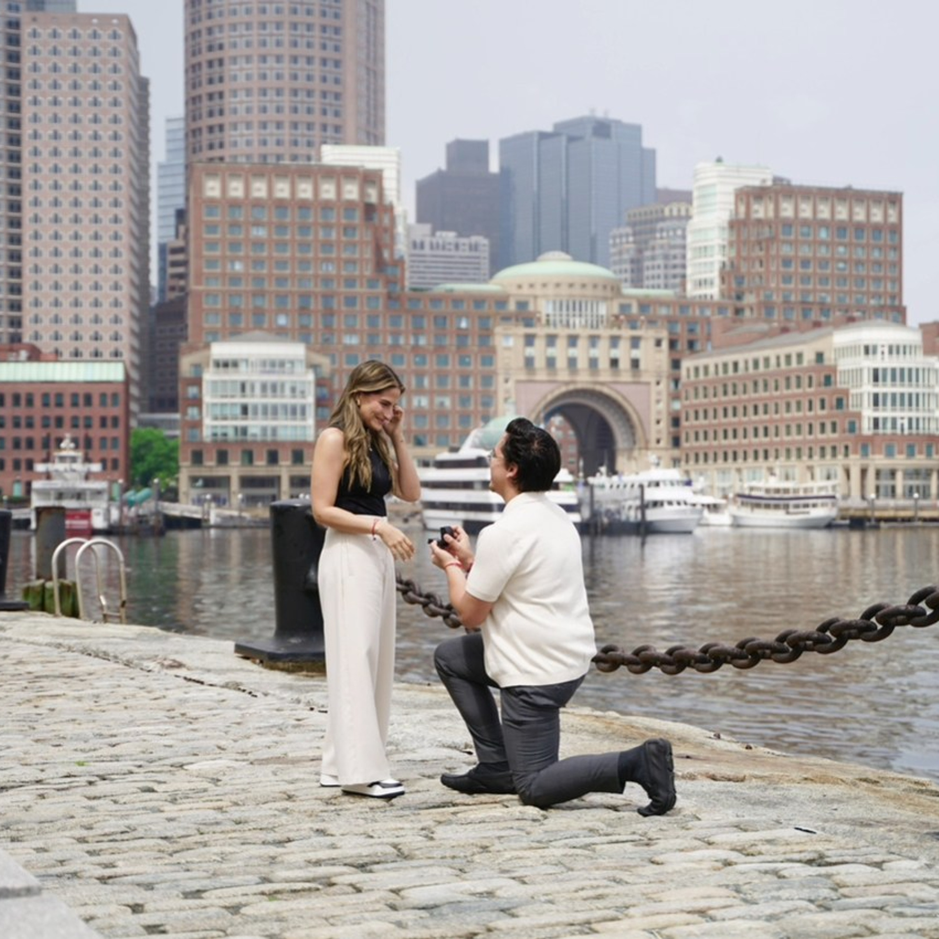 Carlos and Helena | Boston Seaport
