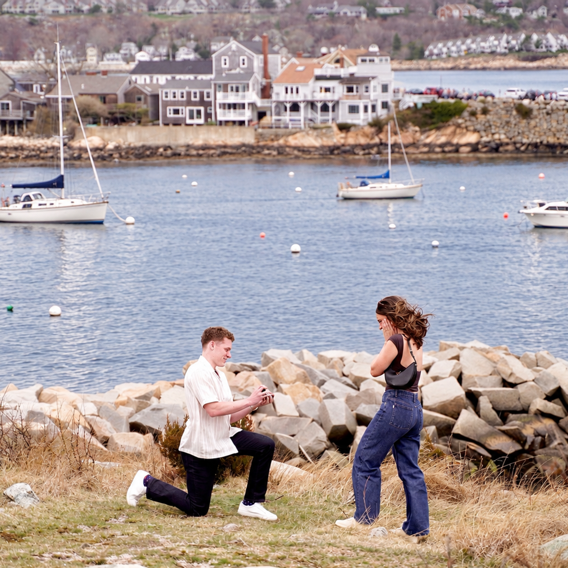 Nick and Julia | The Headlands, Rockport MA