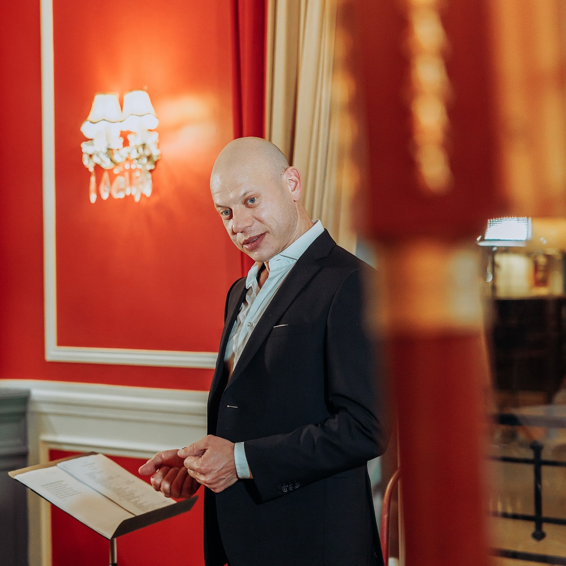 Une soirée poétique. Photographe à Paris