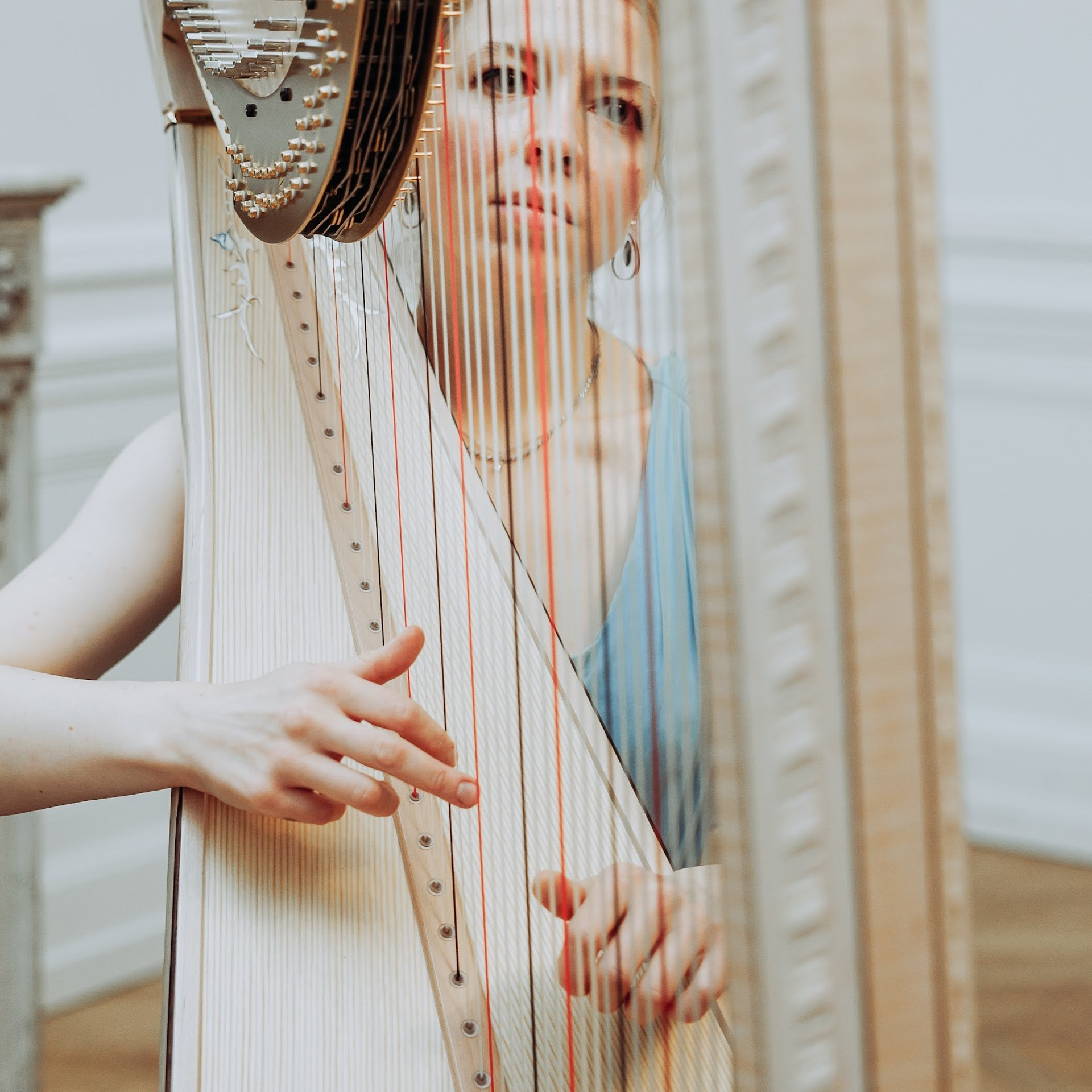 Concert de harpe. Photographe à Paris