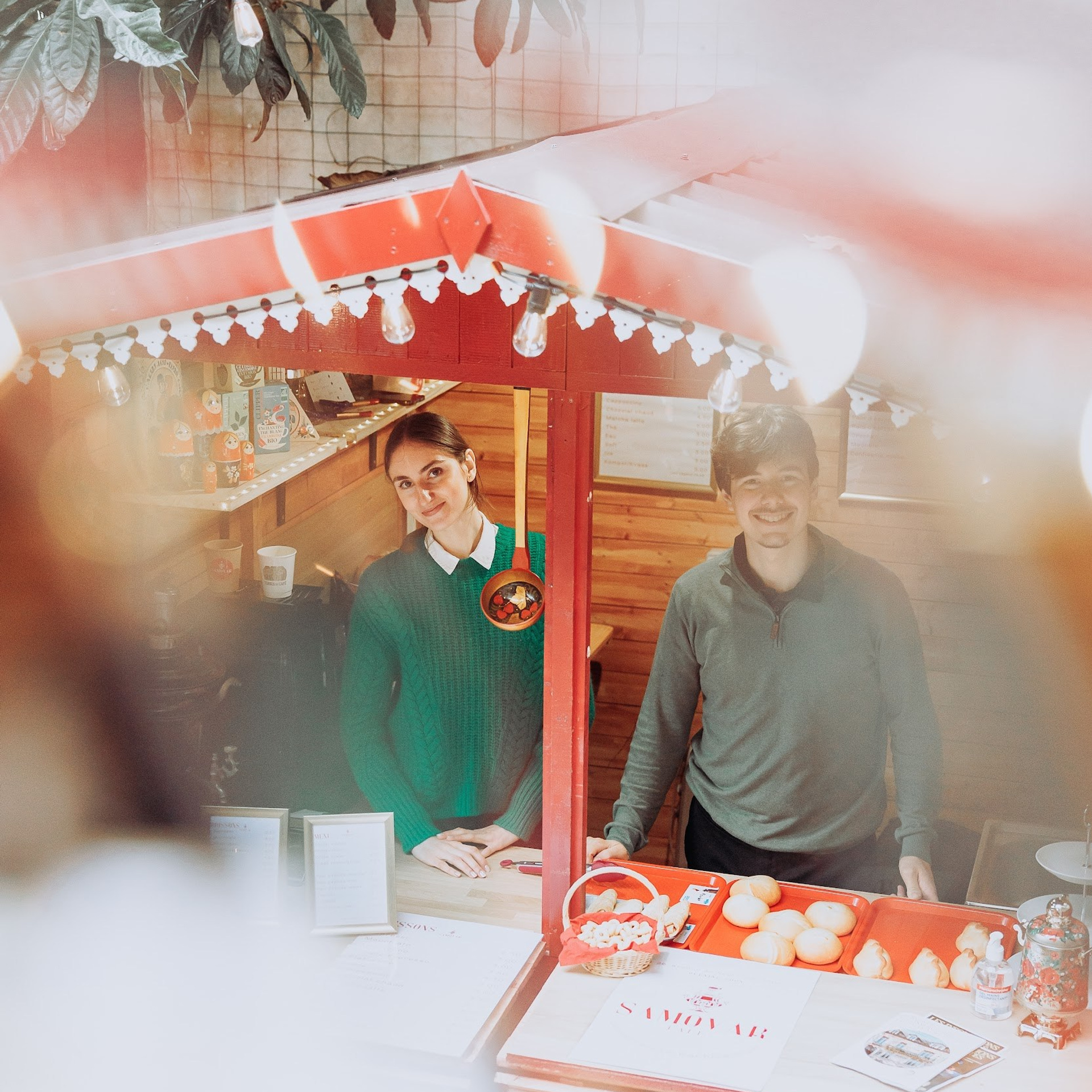 Le café Samovar à Paris. Photographe à Paris