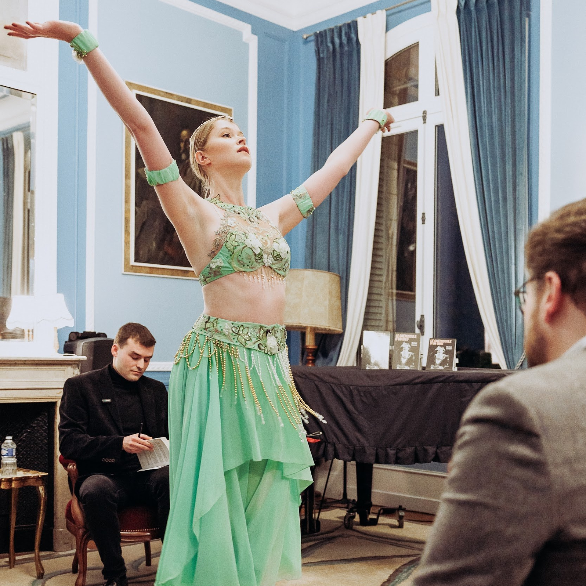 Michel Canesi à la présentation de son livre (éditions Plon). Photographe à Paris
