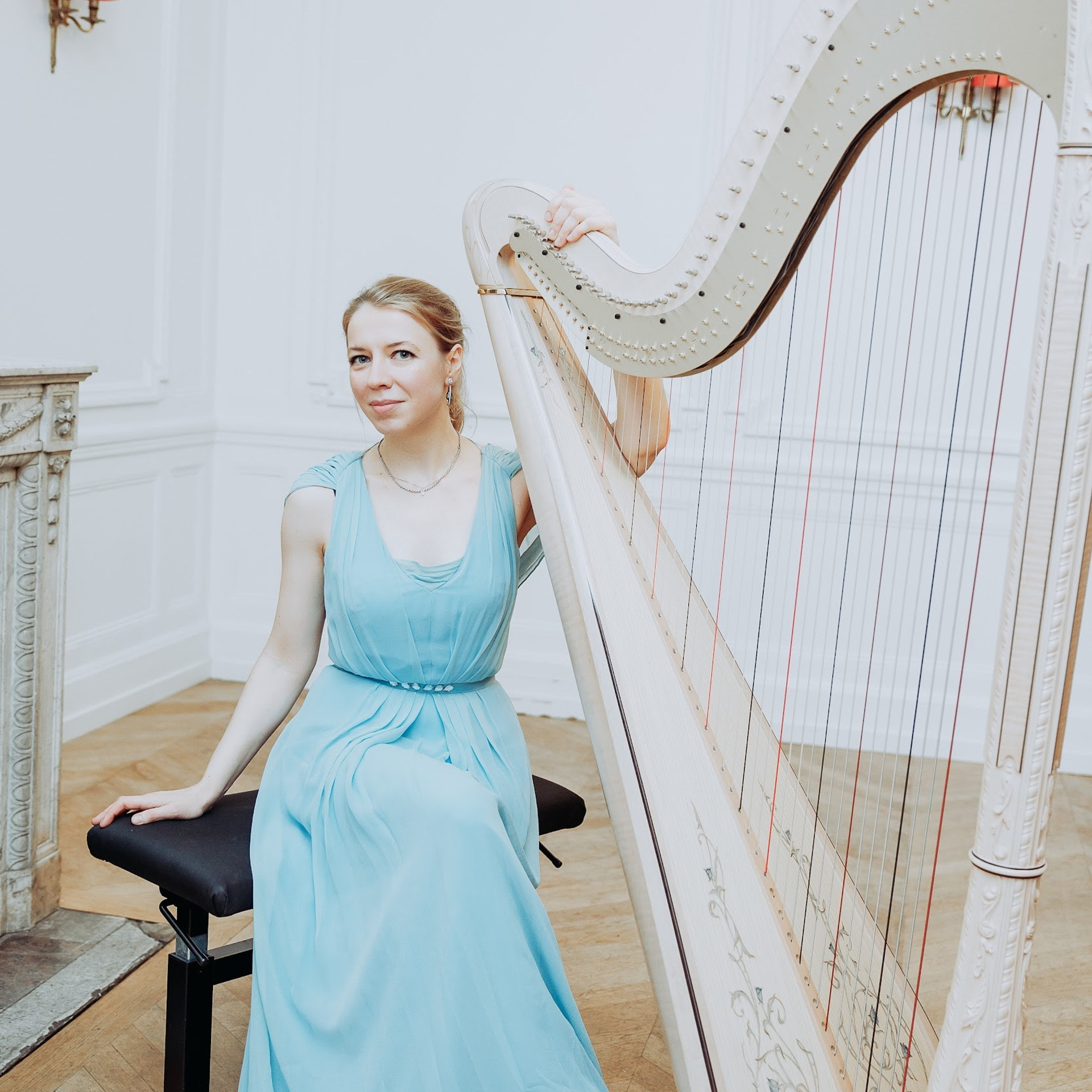 Concert de harpe. Photographe à Paris