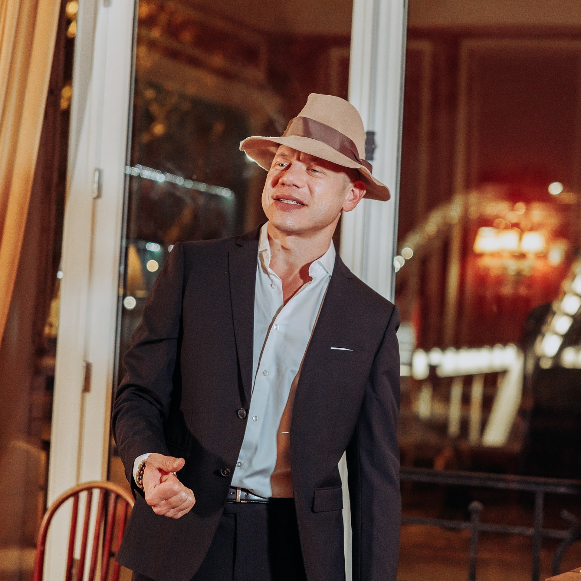 Une soirée poétique. Photographe à Paris