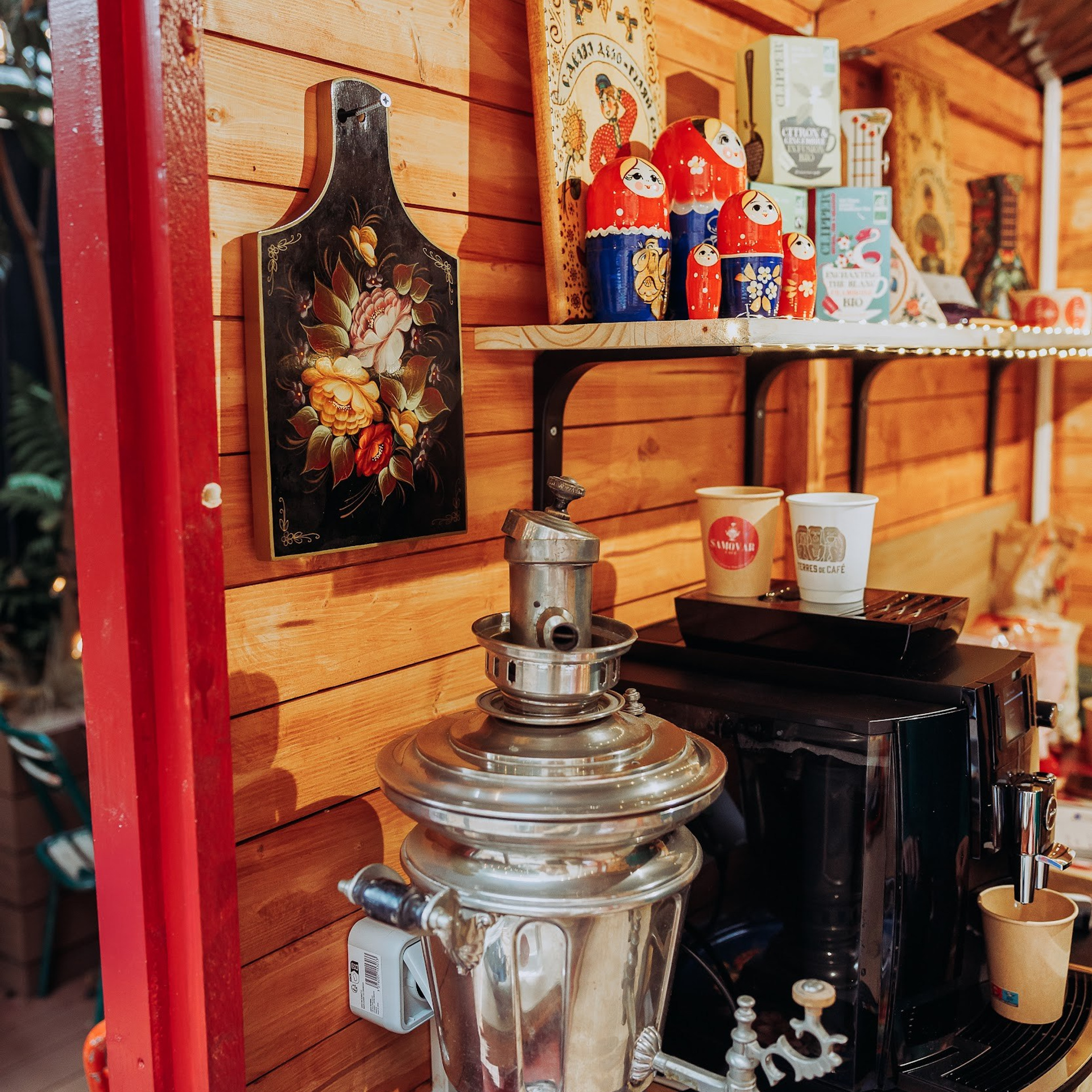 Le café Samovar à Paris. Photographe à Paris