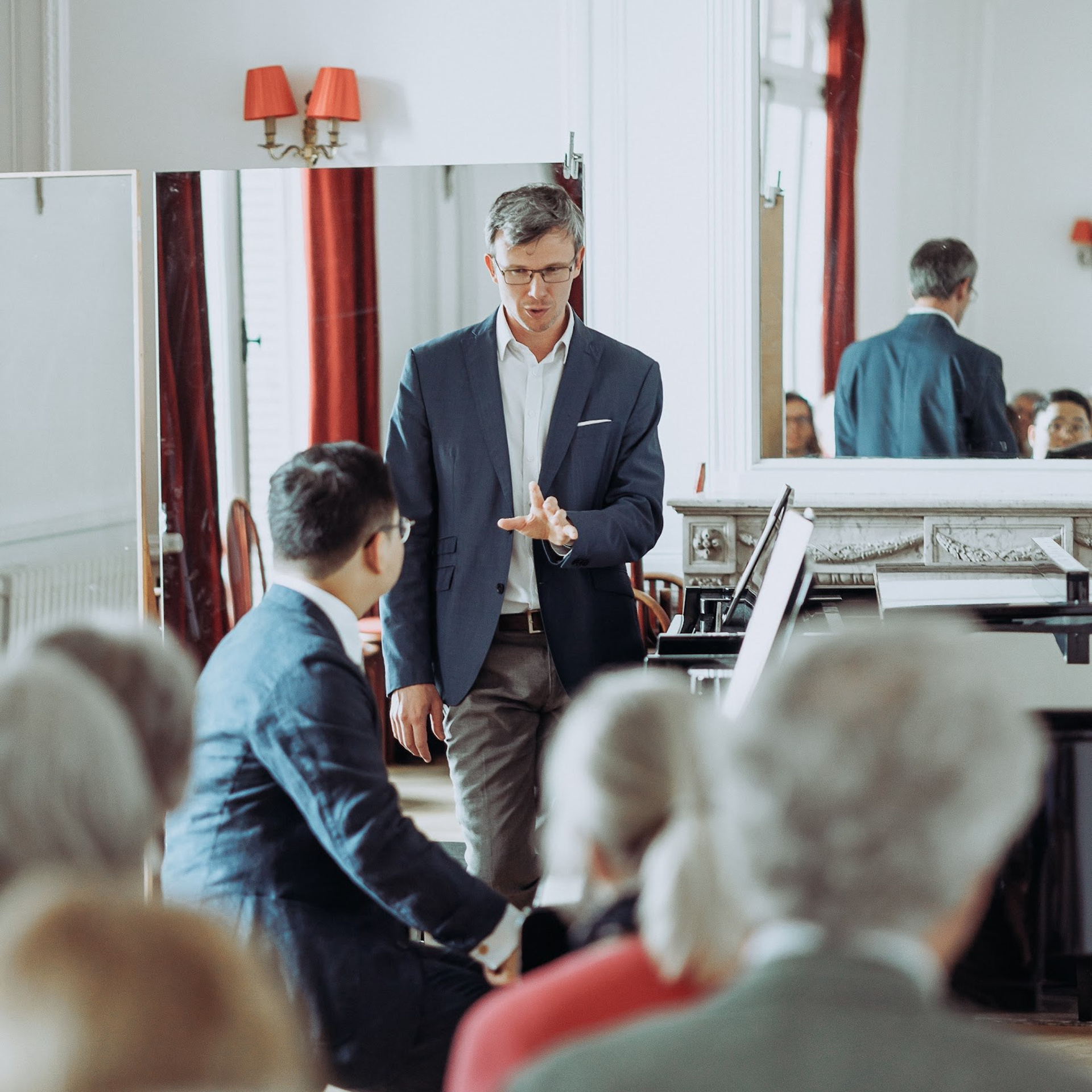 Masterclass au Conservatoire. Photographe à Paris