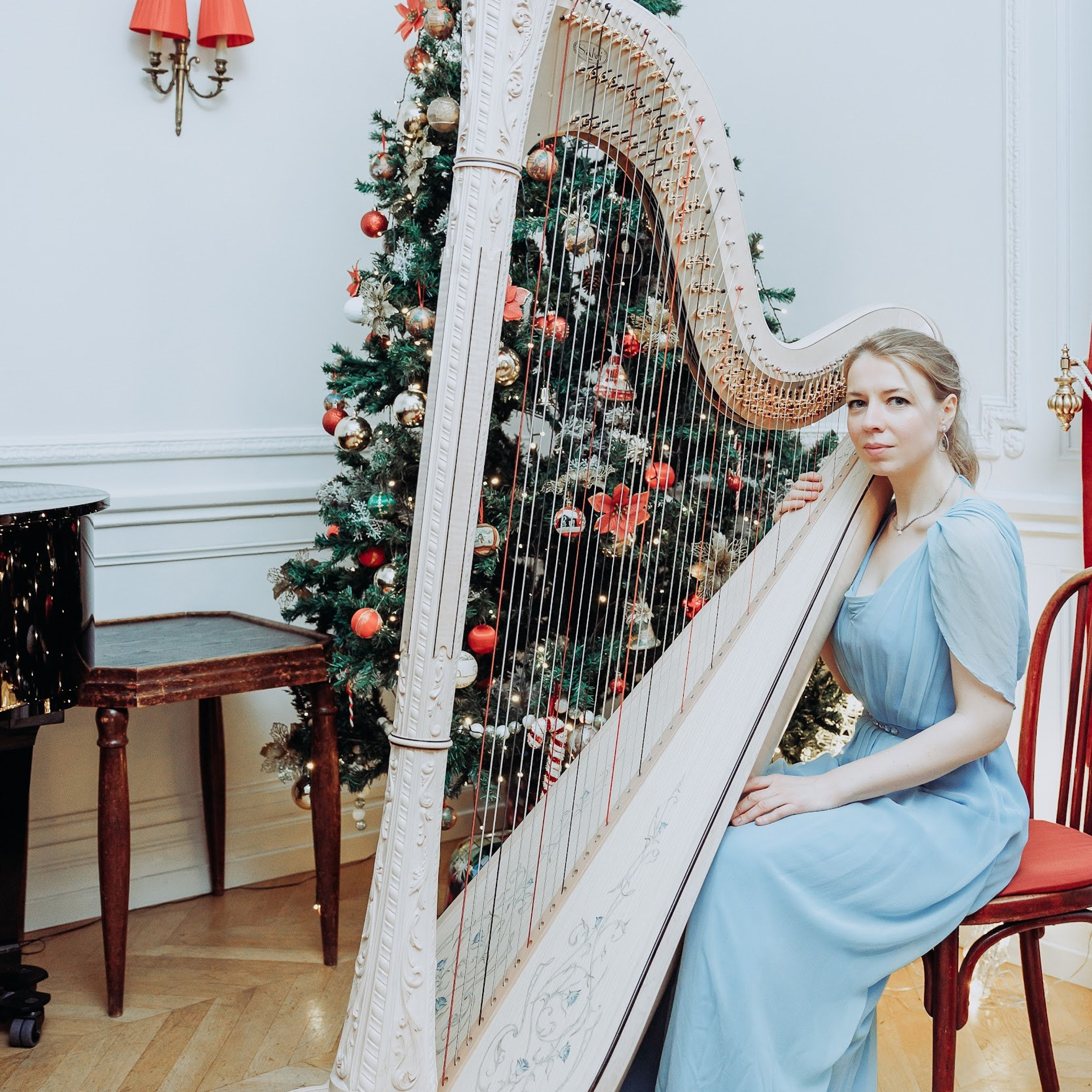 Concert de harpe. Photographe à Paris