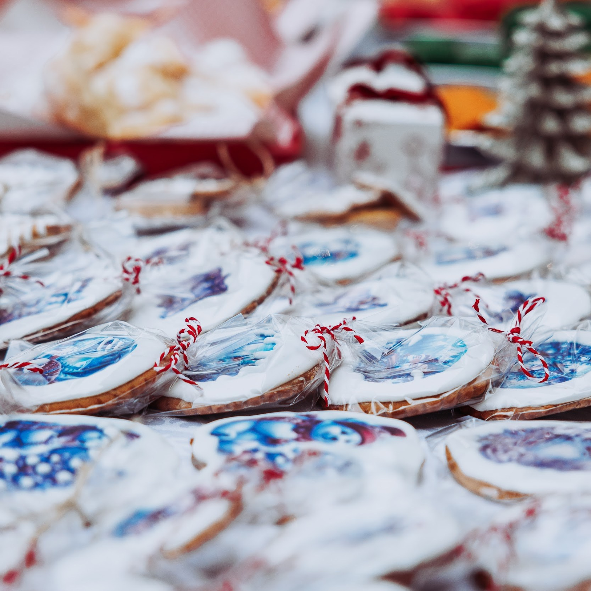Un marché de Noël. Photographe à Paris