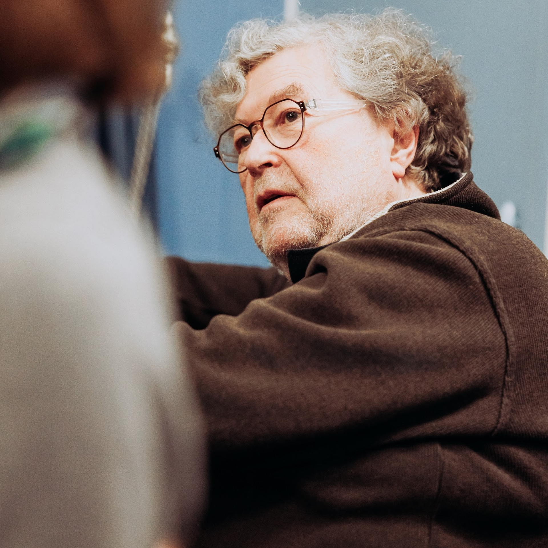 Michel Canesi à la présentation de son livre (éditions Plon). Photographe à Paris