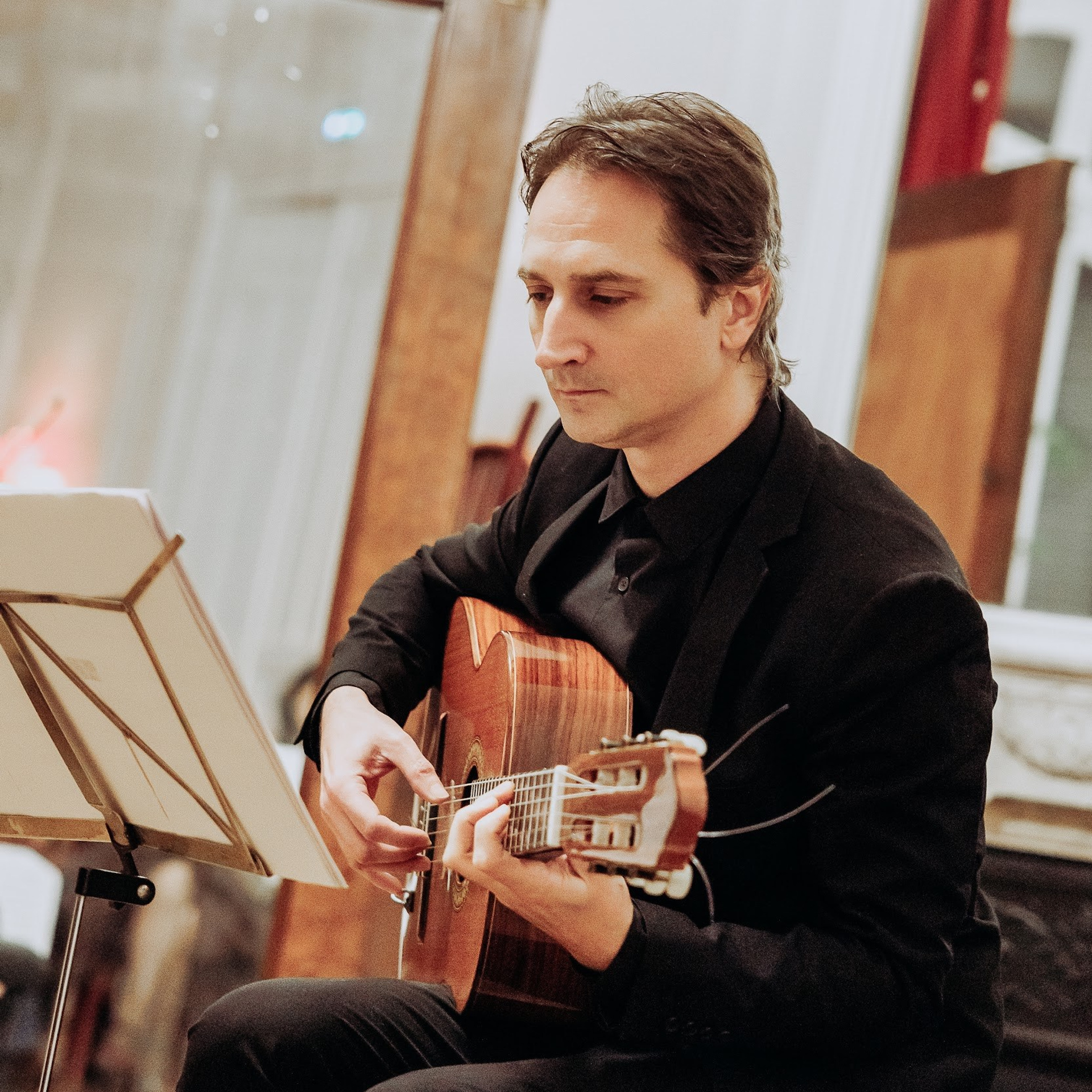 Guitare & cello paracelsus duo. Photographe à Paris